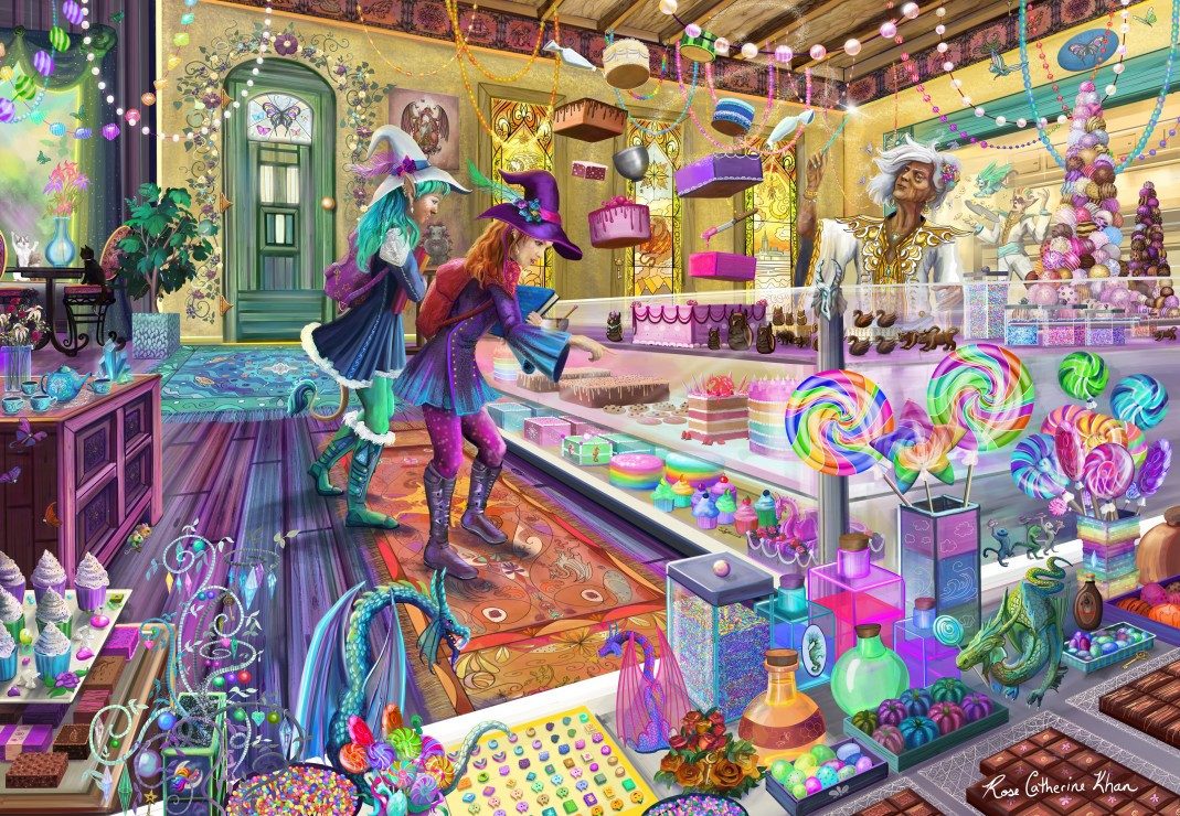 Bluebird Puzzle Puzzle Fantasy Bäckerei, Puzzleteile