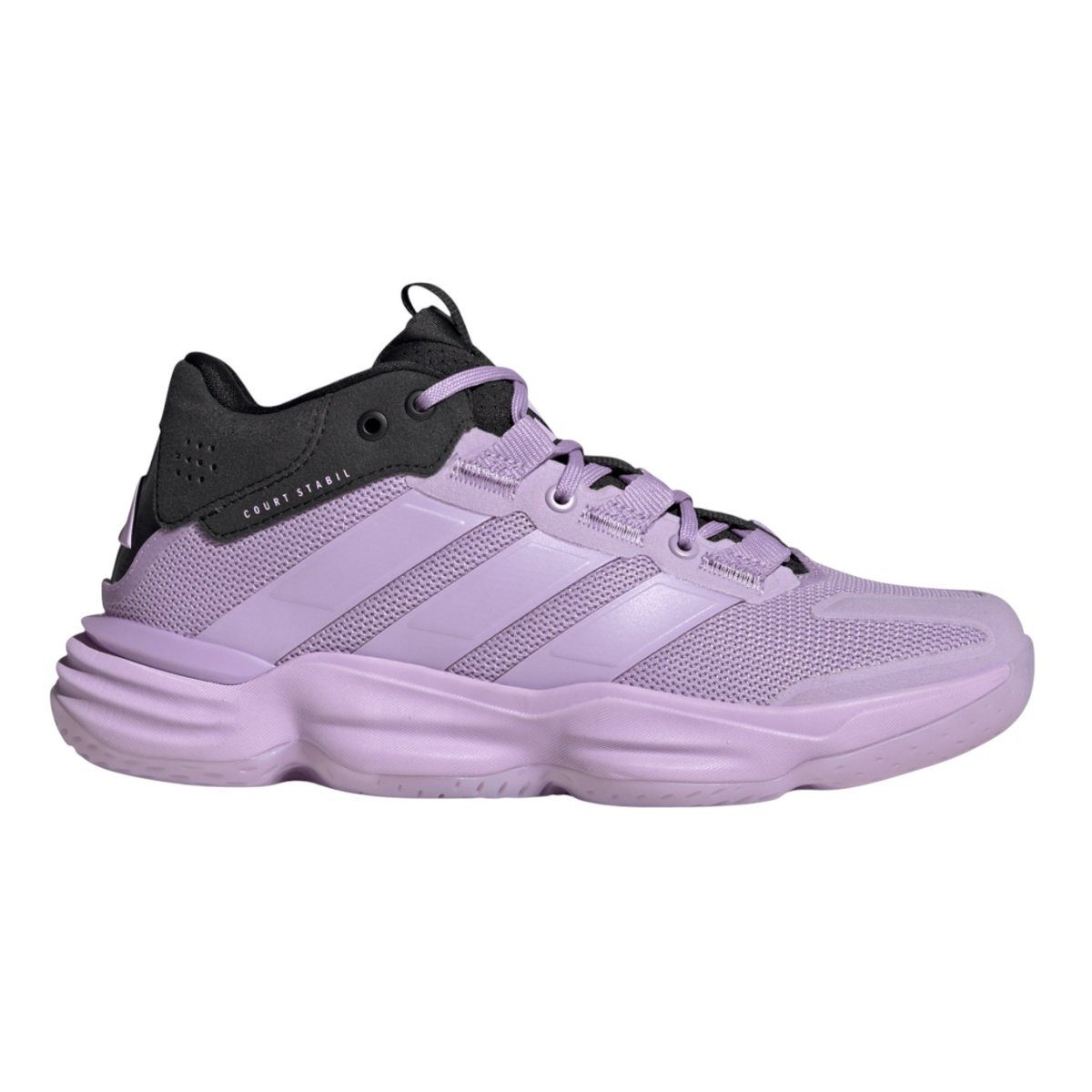 adidas Performance Hallen-Indoorschuhe Courtstabil (Basketball) pflaumeviolett Damen Squashschuh
