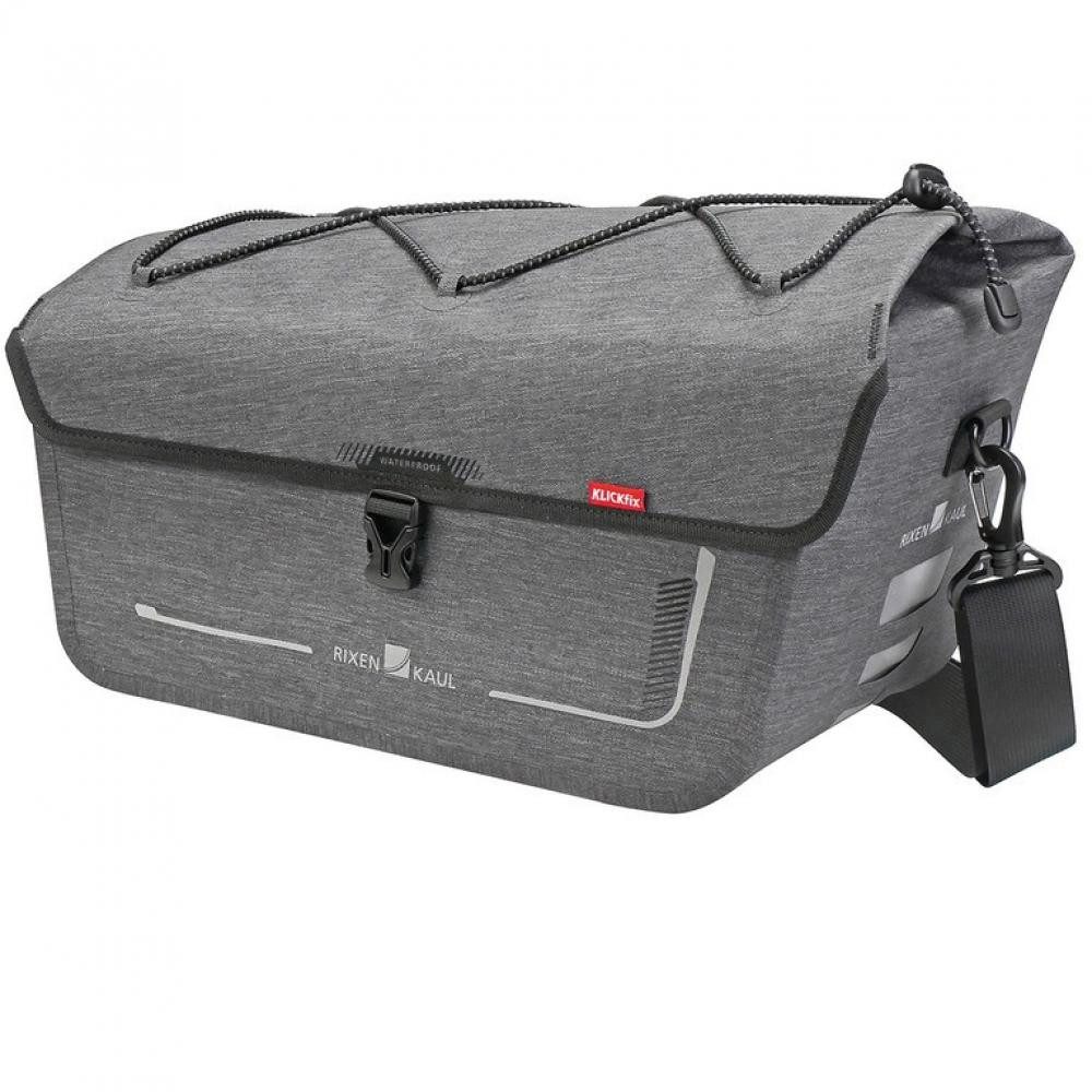 Fahrradtasche Gepäckträgertasche KLICKfix Rackp. Sport Waterproof, grau 20x41x25,12l