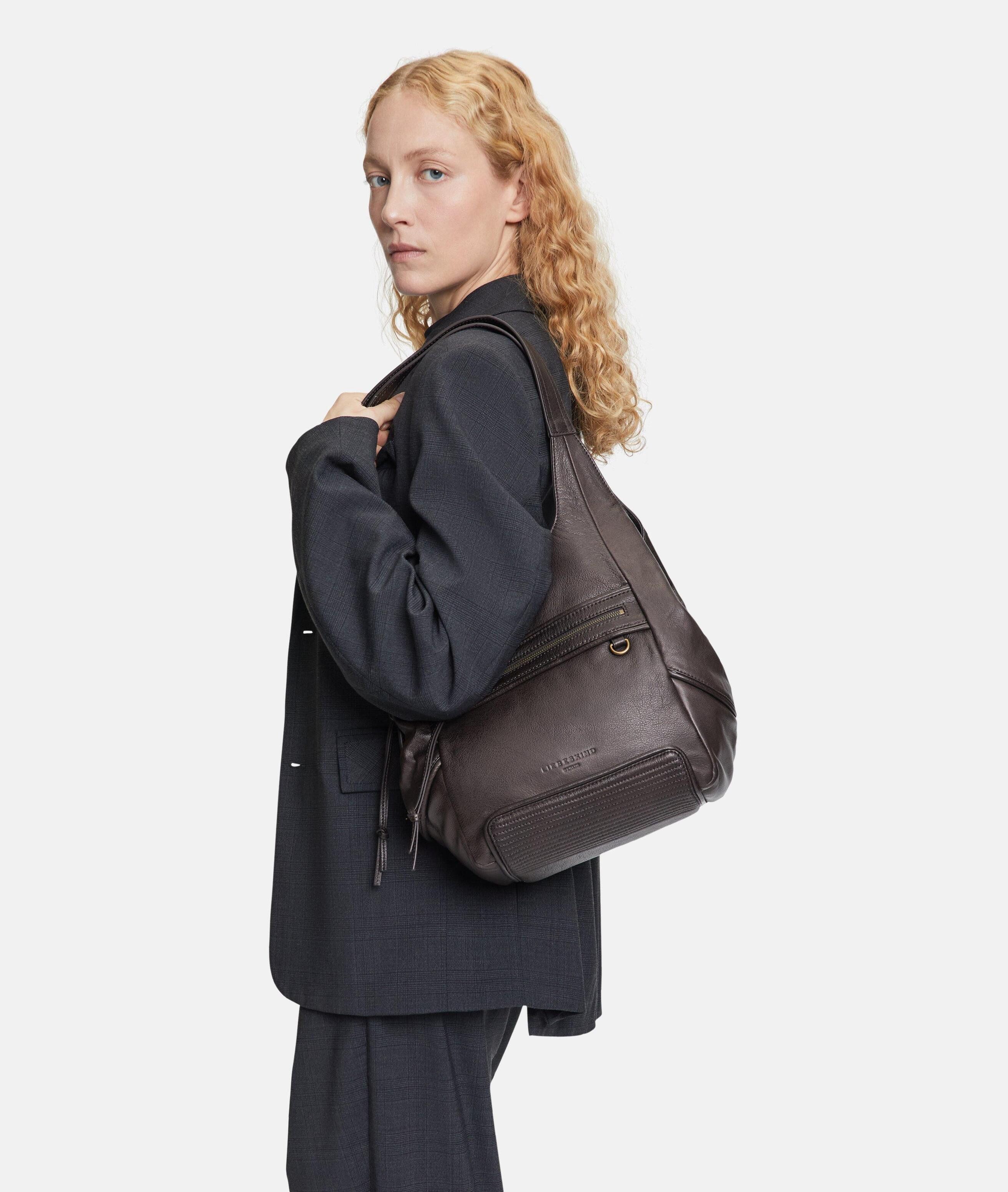 Liebeskind Berlin Handtasche Lilly II Tote M, Geräumige Beuteltasche aus weichem Yakleder – Bild 4 von 4