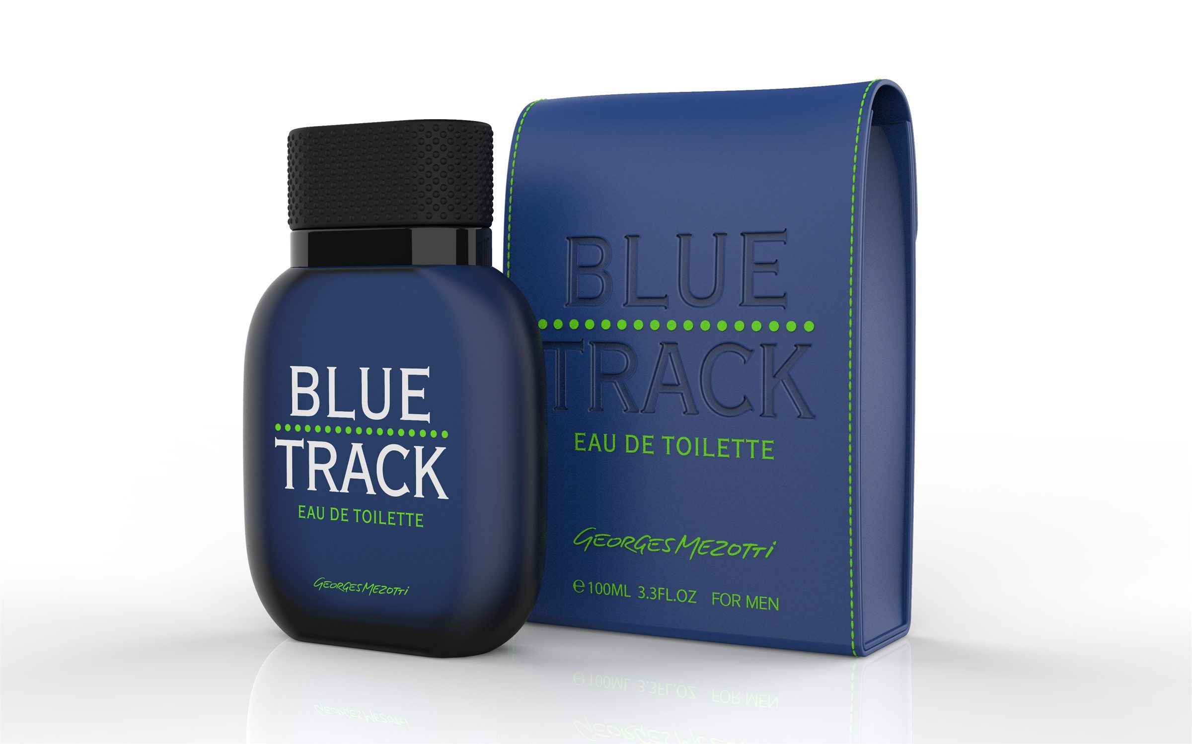 Georges Mezotti Eau de Toilette EDT 100ml"Blue Track", 1-tlg.