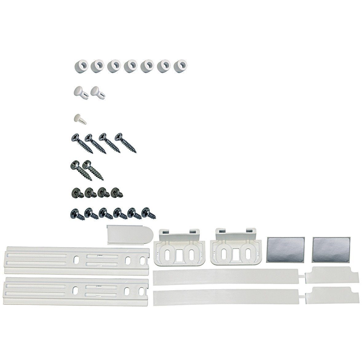 easyPART Montagezubehör Kühlschrank wie FAGOR Schlepptürscharnier, 481231028208 Kühlschrank / Gefrierschrank