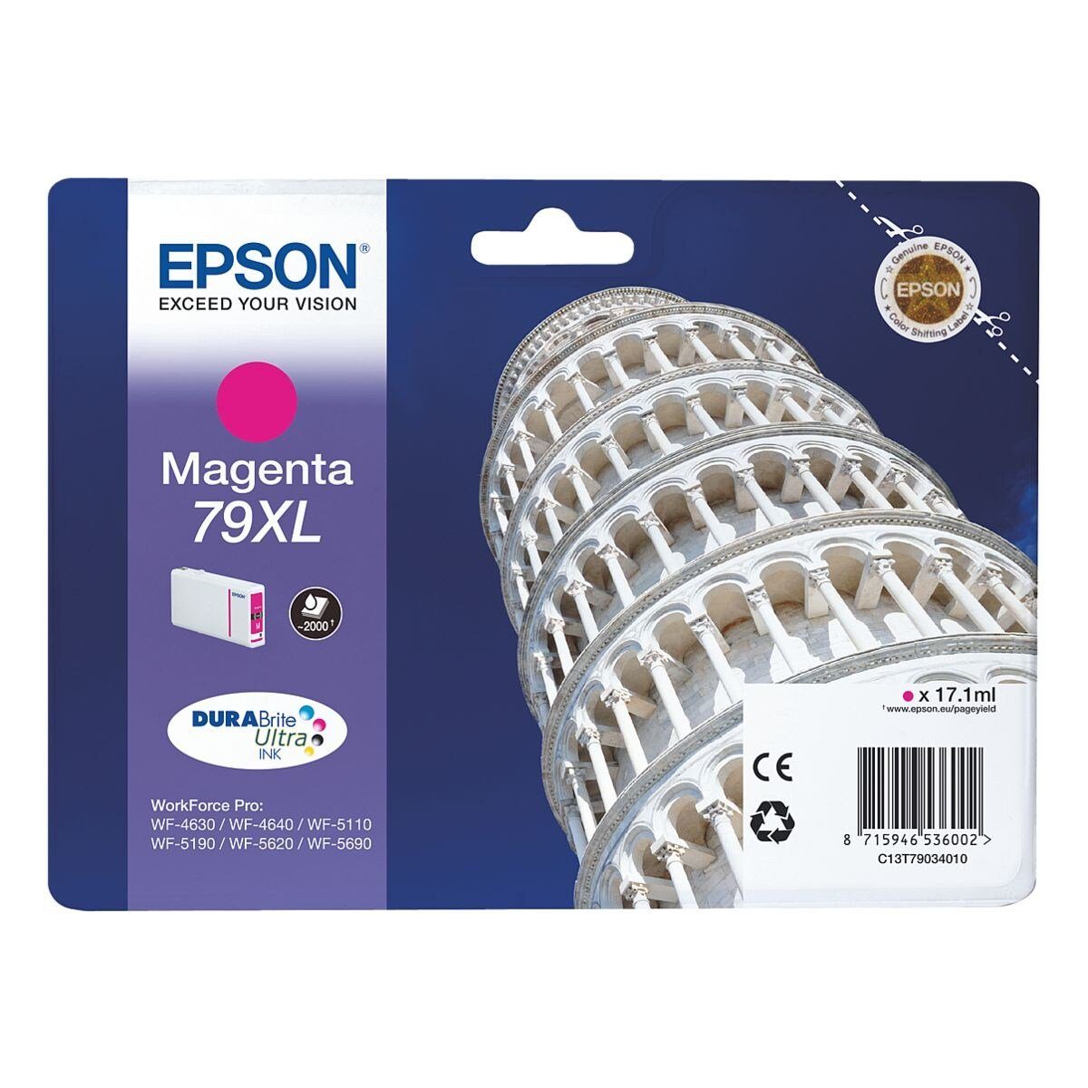 Epson T7903 Tintenpatrone (magenta)