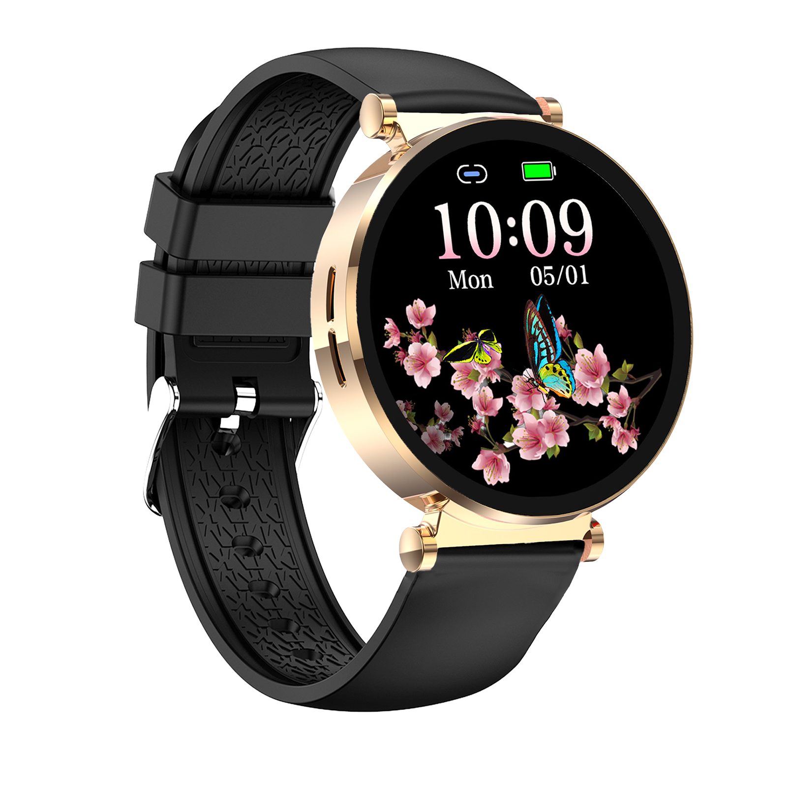 Knauermann Neo 2 Telefon & Notruf EKG Messung Blutdruck Puls Smartwatch, Bluetooth