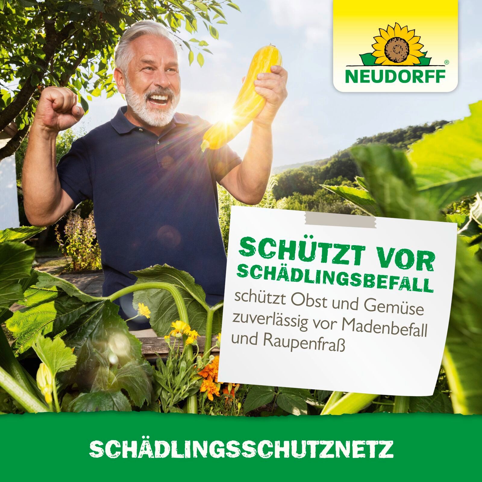 Neudorff Gartenpflege-Set SchädlingsschutzNetz