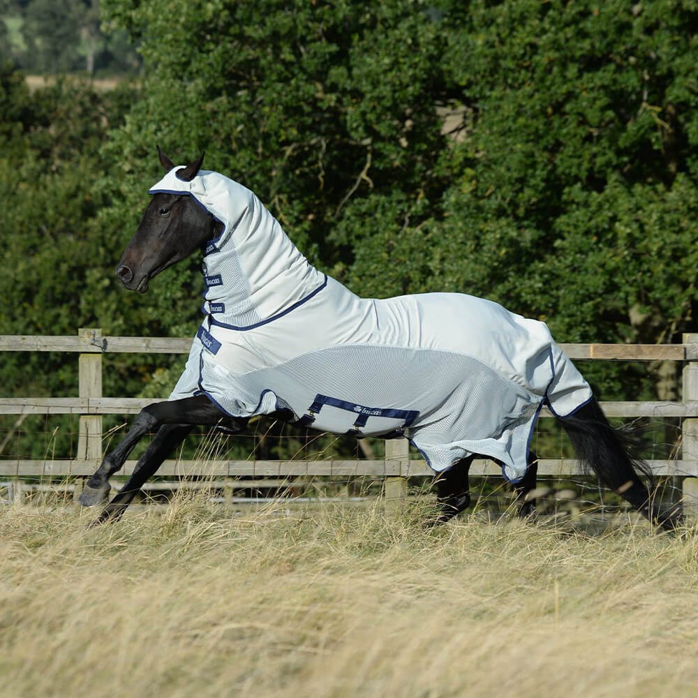 Bucas Pferde-Fliegendecke Bucas Sweet-itch X light Big-Neck