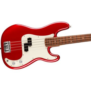 Fender E-Bass, Player Precision Bass PF Candy Apple Red - E-Bass