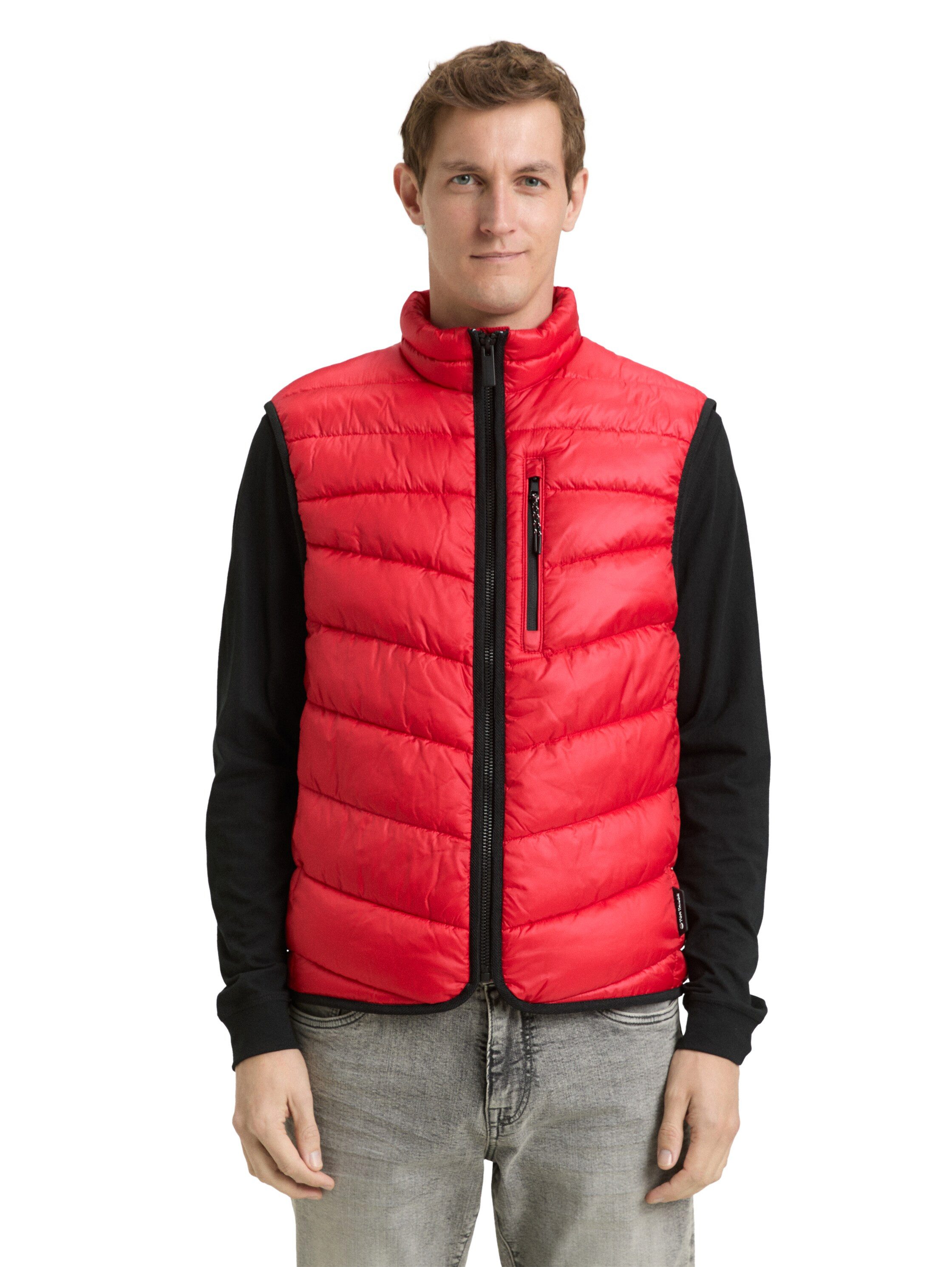 TOM TAILOR Steppweste mit Taschen