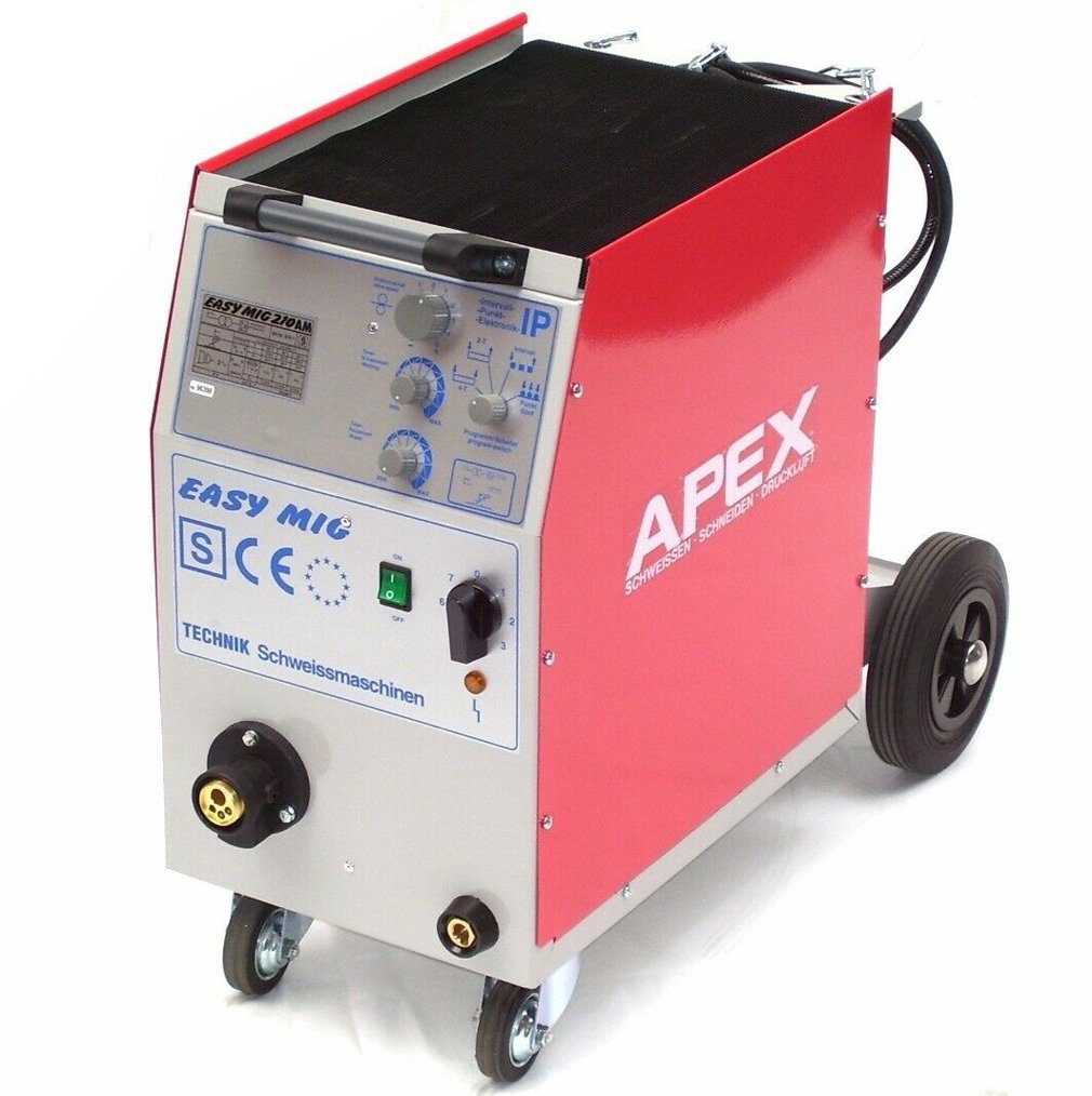 Apex AM MIG MAG Schweißmaschine MIG 250 Schutzgasschweißgerät Schutzgas Schutzgasschweißgerät Schweißgerät