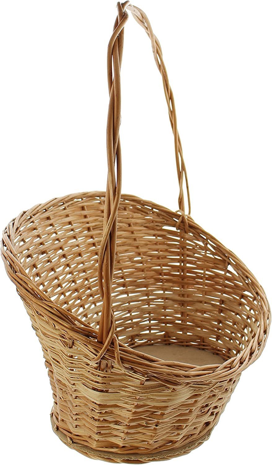 Dekoleidenschaft Geschenkbox Präsentkorb "Natur" aus Weide in 3 Größen, Geschenkkorb leer (1 St), Henkelkorb, Weidenkorb