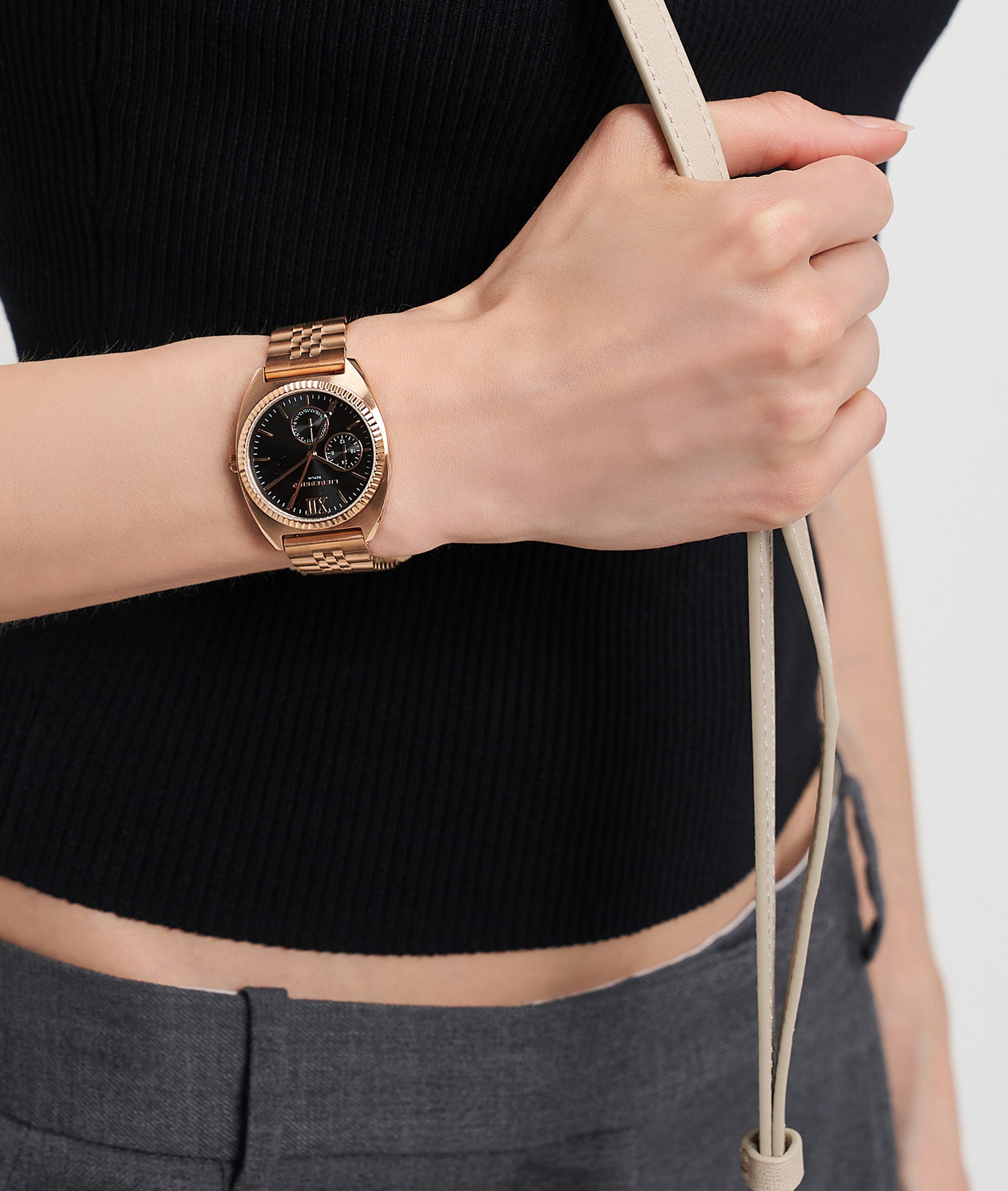 Liebeskind Berlin Multifunktionsuhr The Multifunction Edelstahl günstig online kaufen