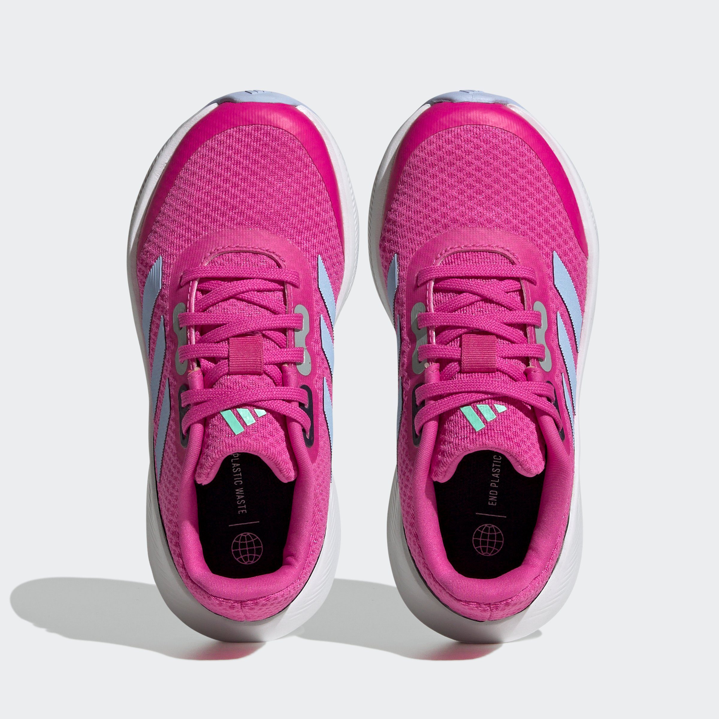 3 LACE Sportswear RUNFALCON pink adidas Sneaker