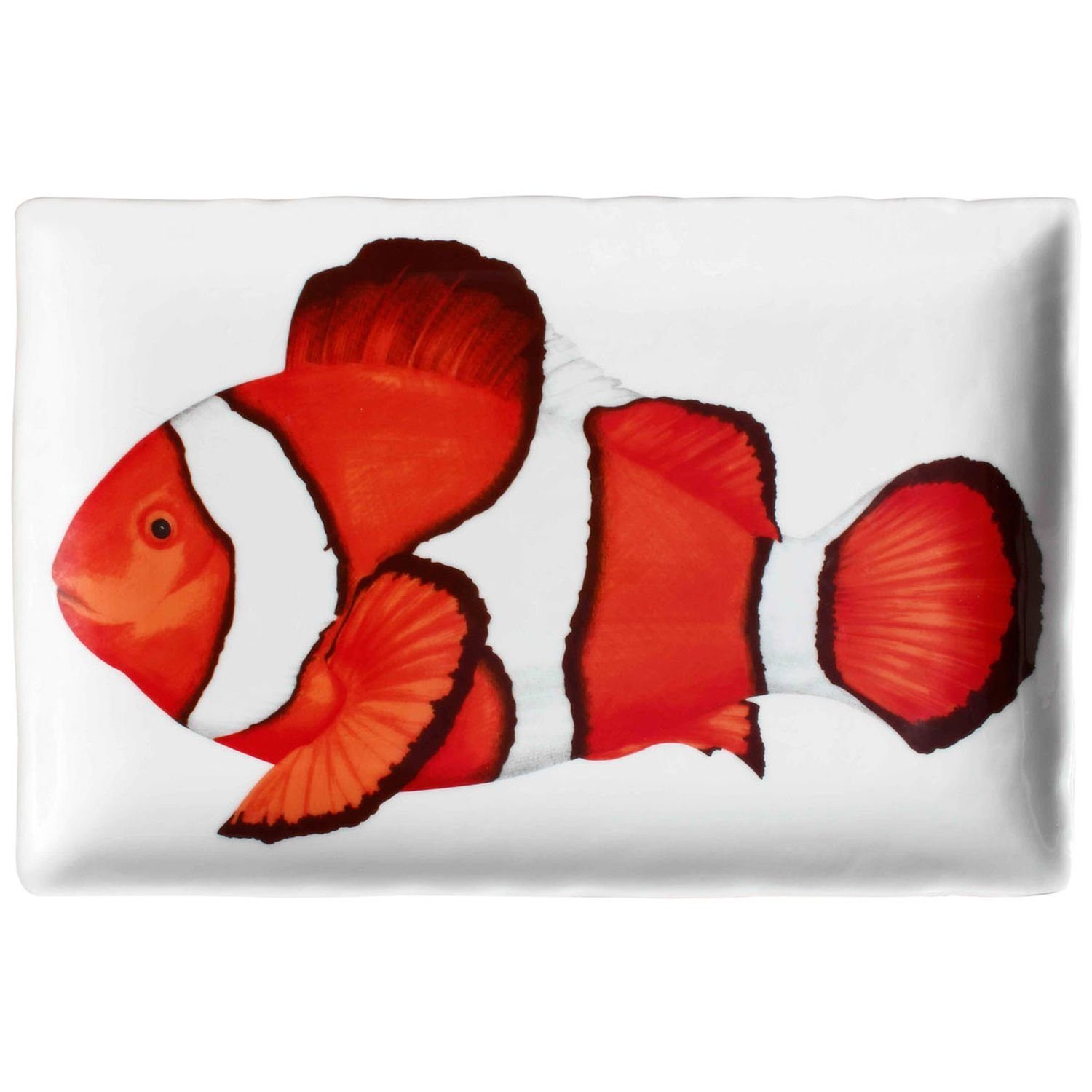 TAITÙ Servierplatte Dieta Mediterranea Fish Pagliaccio, Porzellan