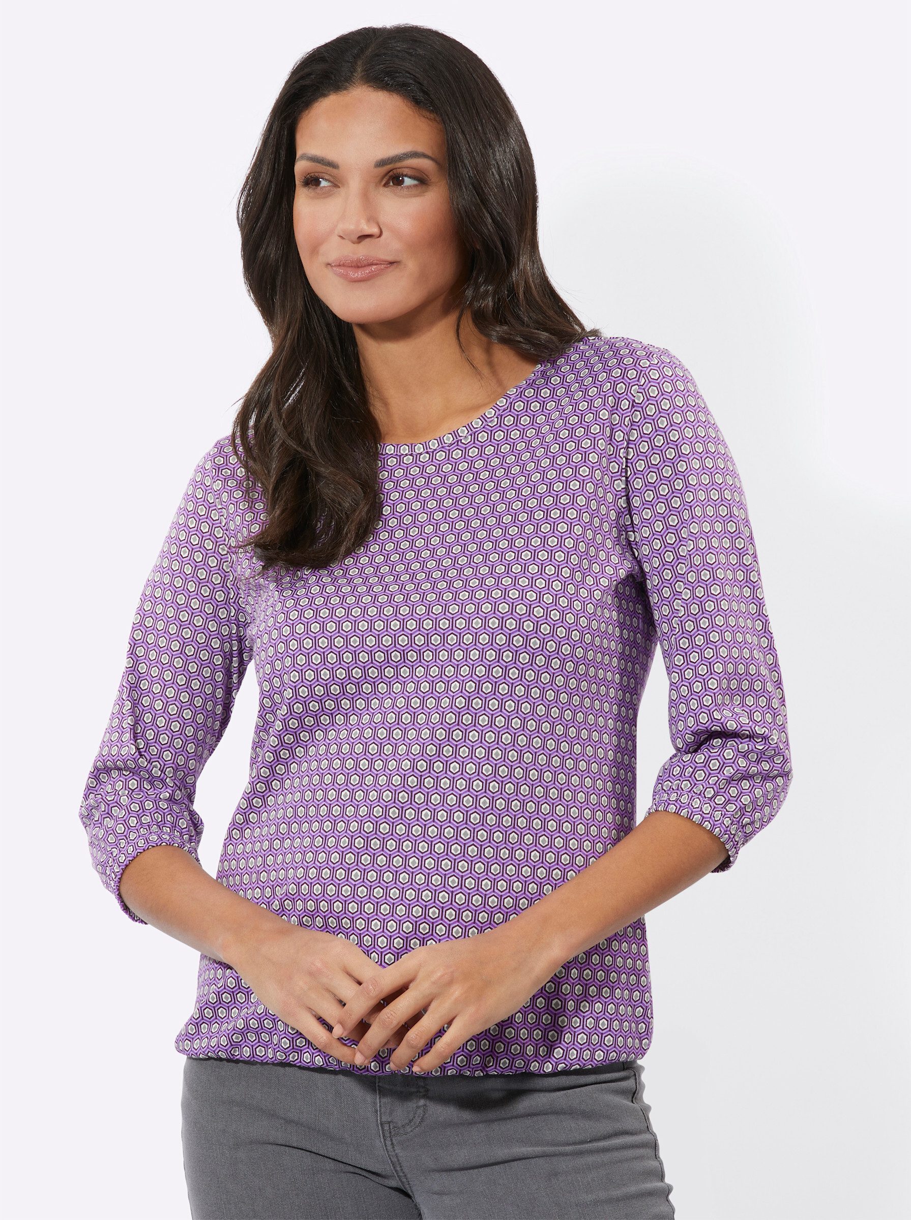 Sieh an! T-Shirt 3/4-Arm-Shirt . günstig online kaufen