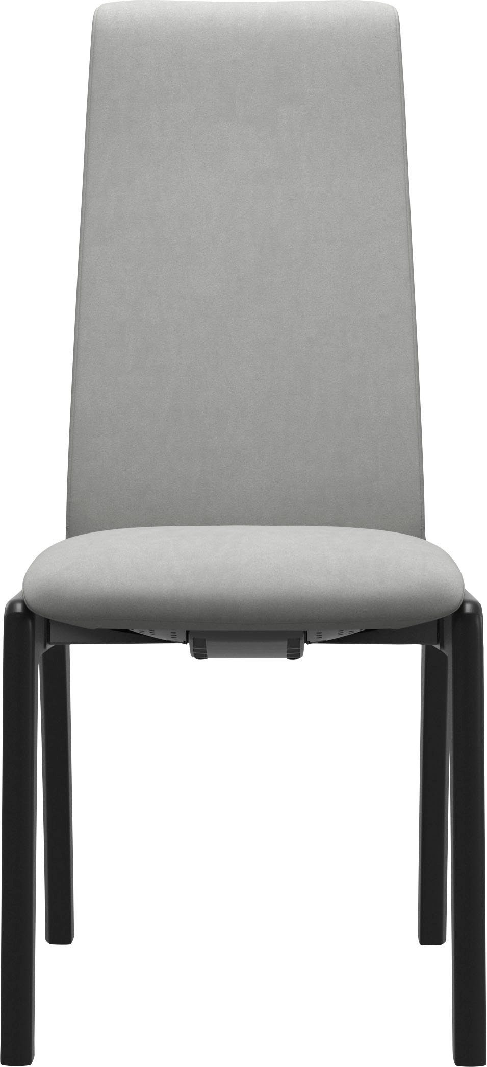 Stressless® Polsterstuhl Laurel, Low Back, Größe L, mit abgerundeten Beinen in Schwarz
