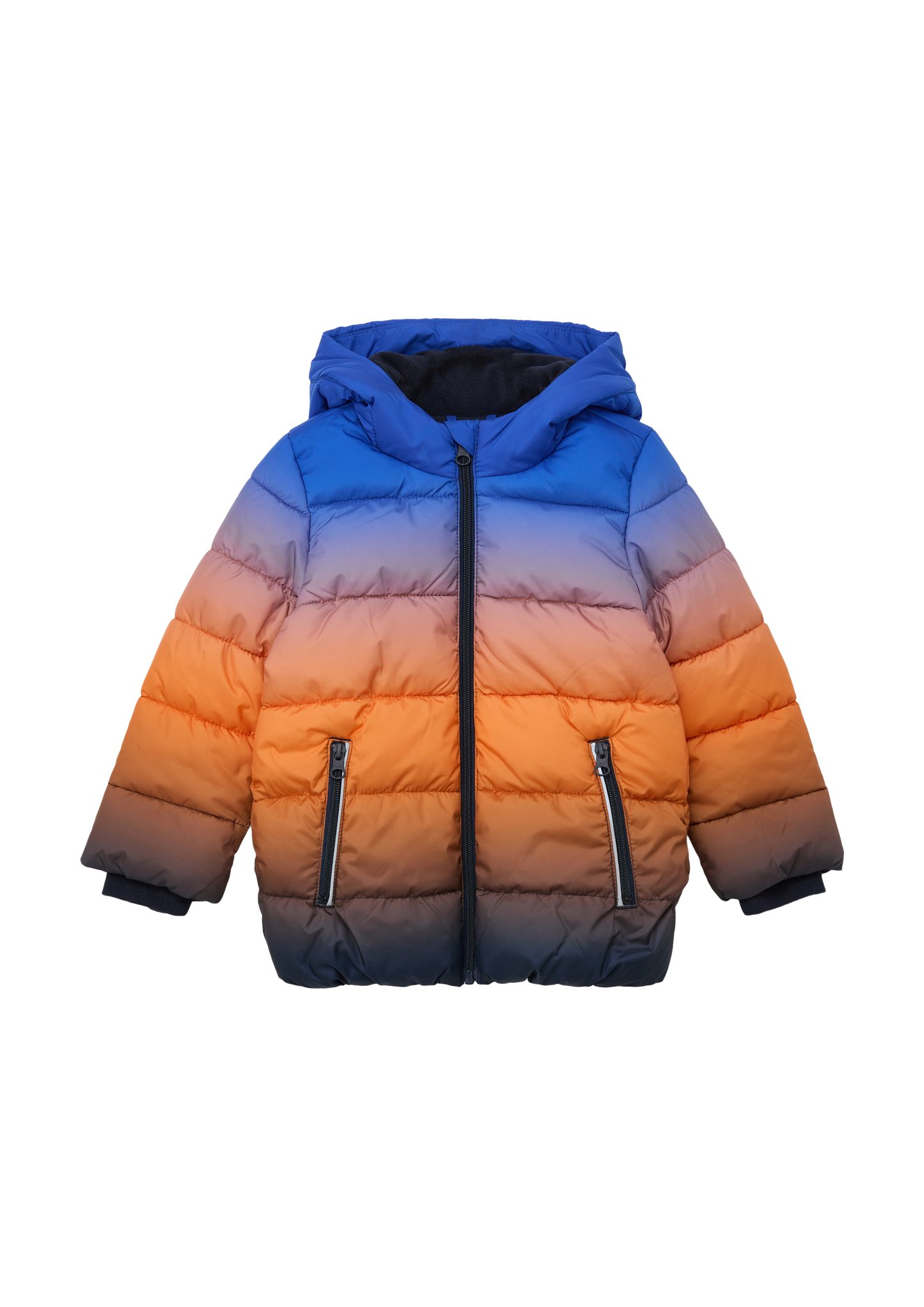 Reißverschlusstaschen s.Oliver Steppjacke royalblau Outdoorjacke mit