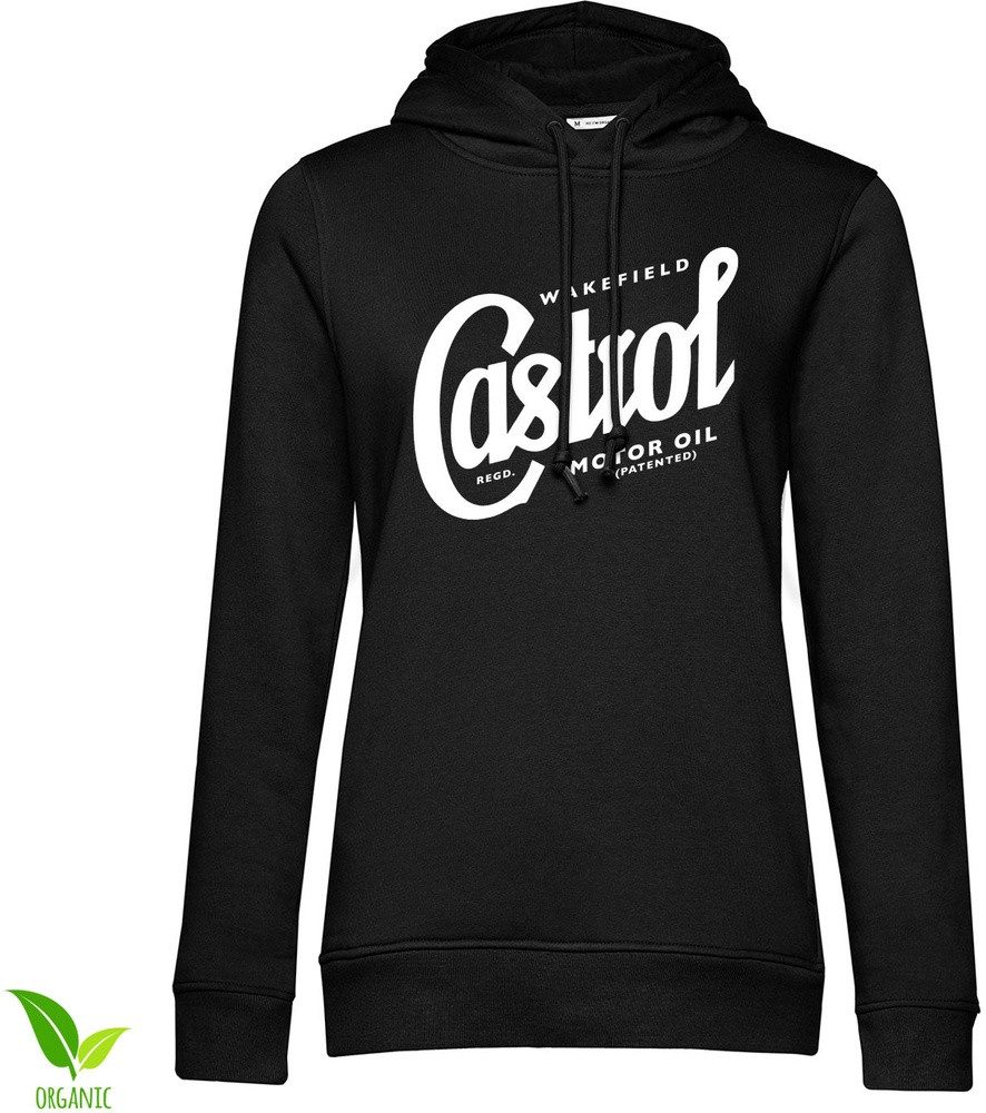 Castrol Hoodie Castrol Script Logo Girly Hoodie
