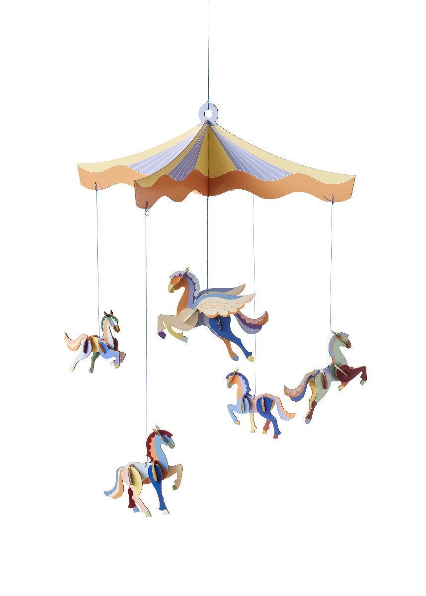 studio ROOF Mobile Zirkus mit Pferden und einem Pegasus, (1-tlg), zum Zusammenstecken
