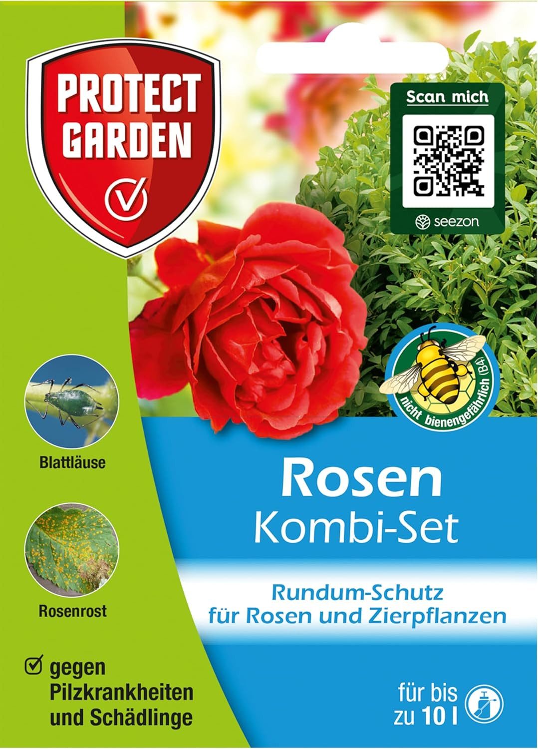 Protect Garden Pflanzen-Pilzfrei Protect Garden Curamat AZ Rosen Kombi-Set 2 x 4 ml + 15 ml Konzentrat