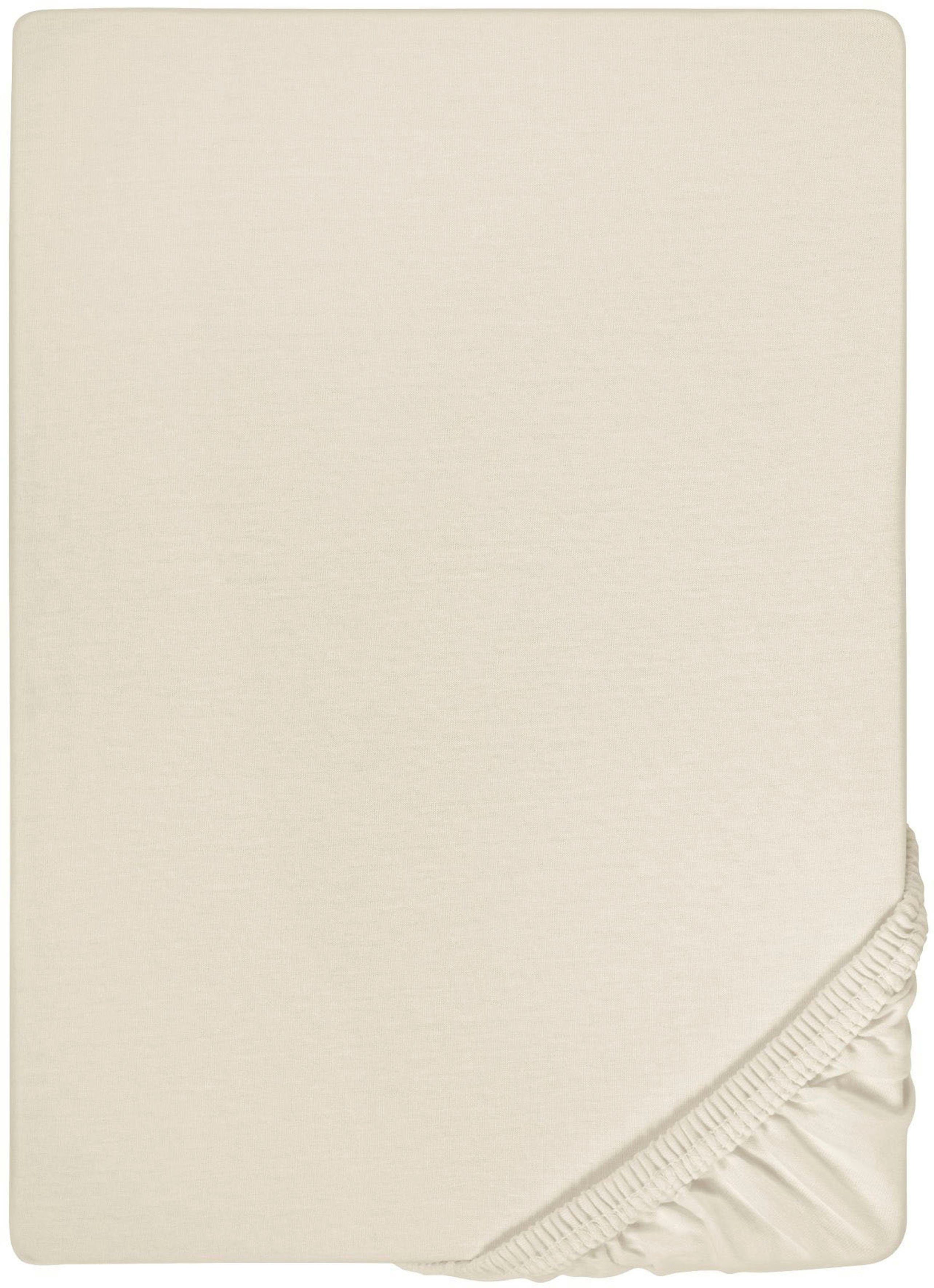 Biberna Spannbettlaken "Samy" hochwertiges Jersey-Elasthan für Topper geeig günstig online kaufen