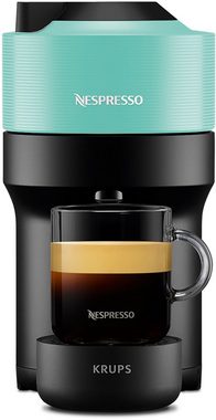 Nespresso Kapselmaschine Vertuo Pop XN9204 von Krups, 560 ml Kapazität, aut. Kapselerkennung, One-Touch, 4 Tassengrößen