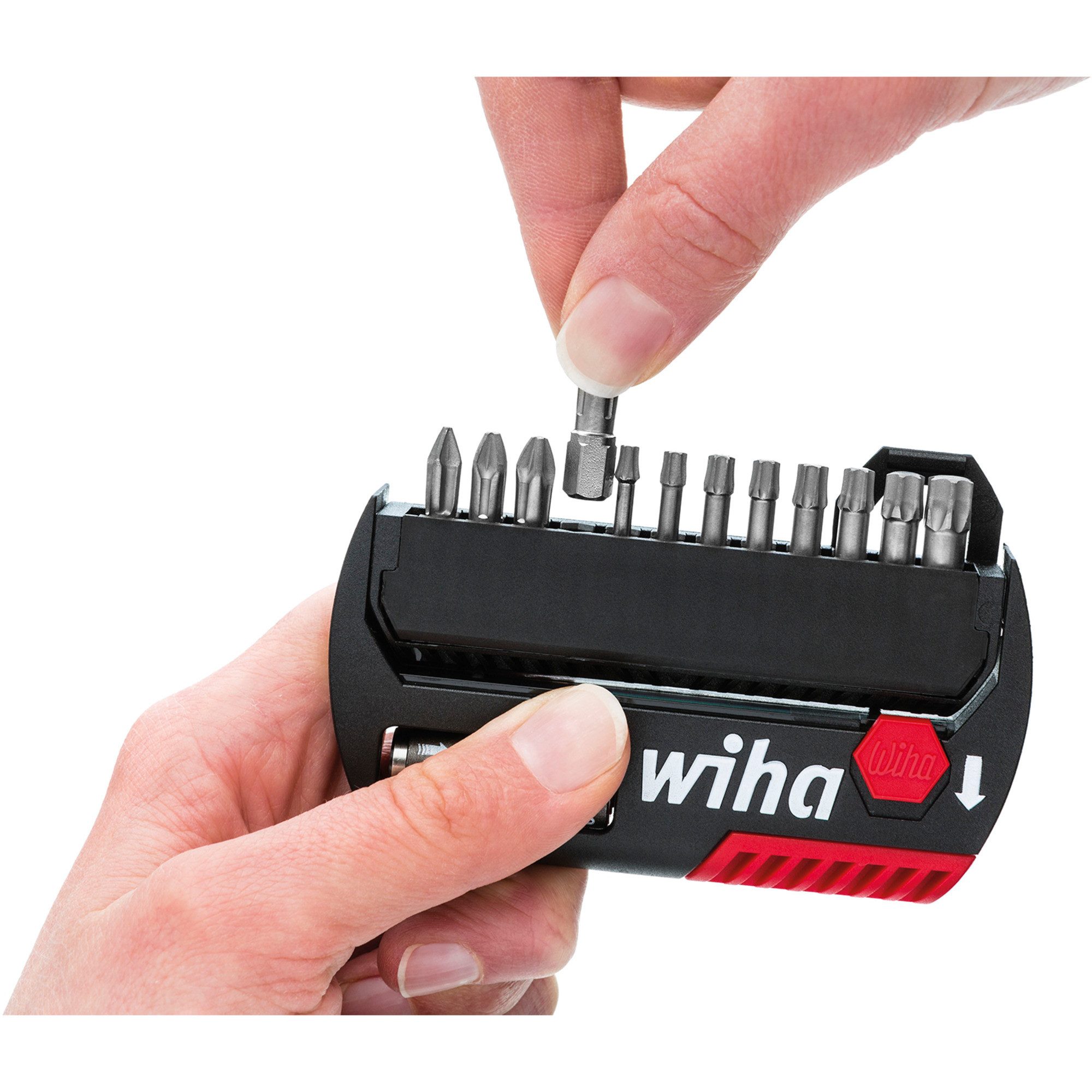 Wiha Bohrer- und Bitset Wiha Bit-Satz FlipSelector Standard, PH / PZ / TX