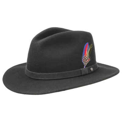 Stetson Cowboyhut (1-St) Herrenhut mit Lederband