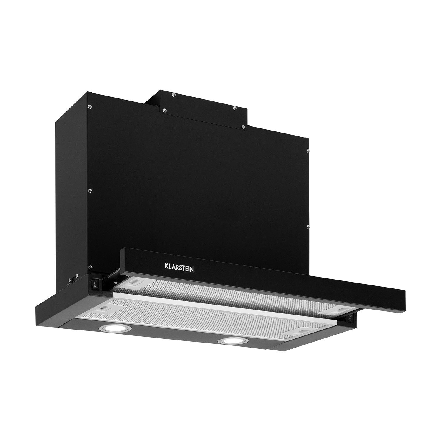Klarstein Mariana 60 Mariana 60, Flachschirmhaube 500 m³/h Abluft LED