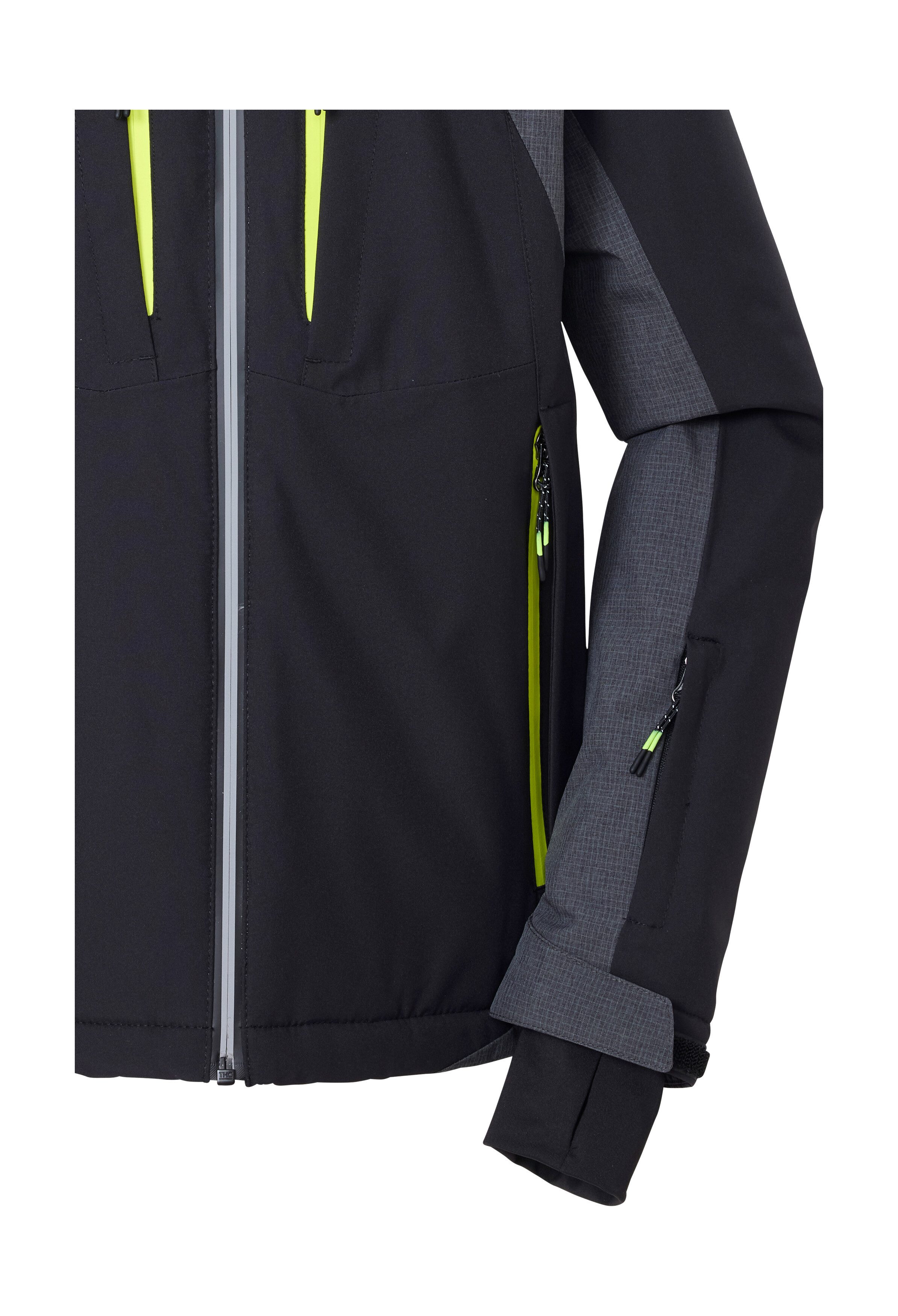 Killtec Skijacke KSW 212 BYS SKI JCKT Wasserdichte Skijacke, abnehmbare Kapuze, viele Taschen – Bild 4 von 5