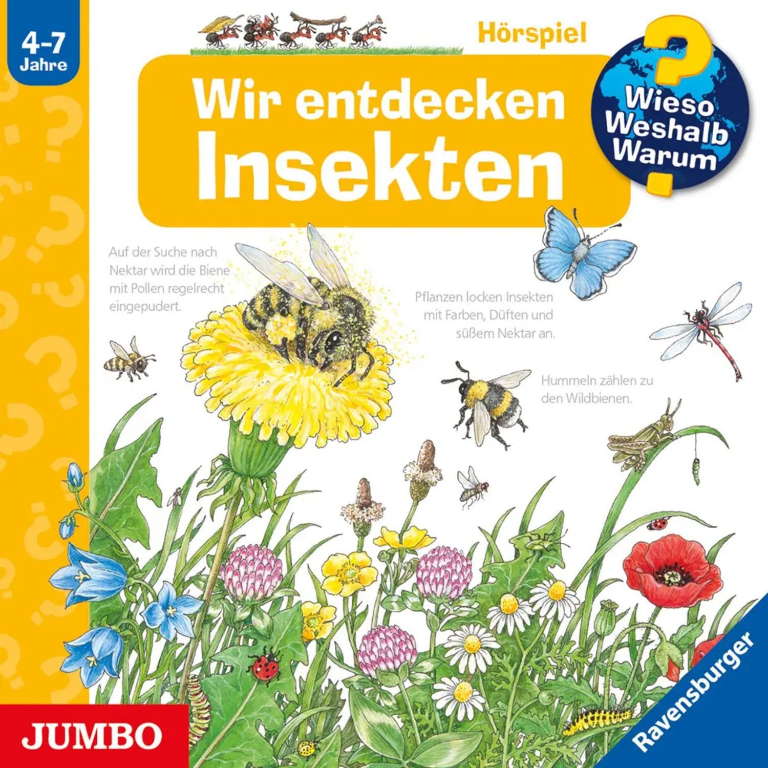 Hörspiel Wir entdecken Insekten,Audio-CD