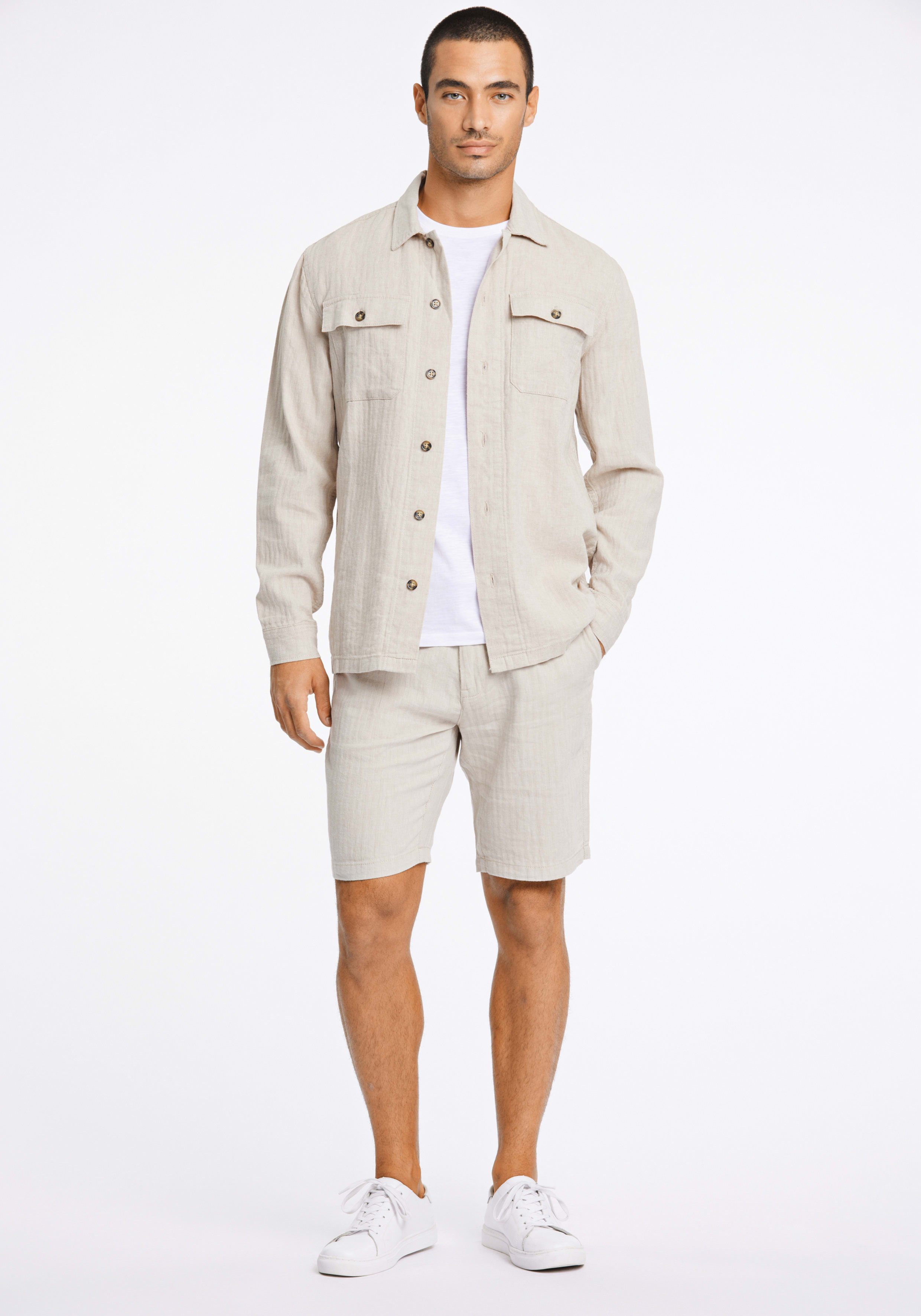 LINDBERGH Hemdjacke mir Knopfleiste