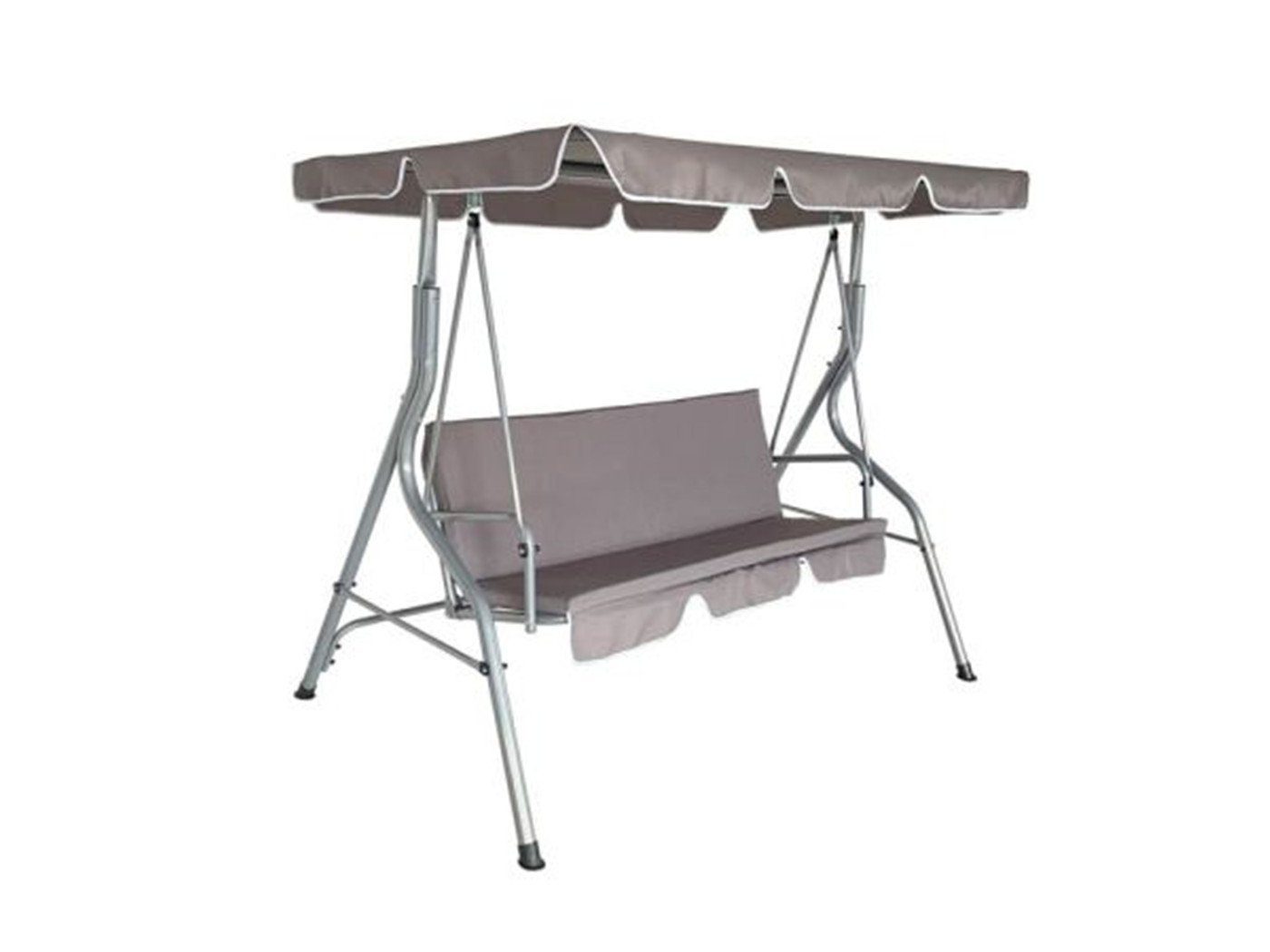 Hollywoodschaukel Hollywoodschaukel (Verstellbares Dach und Handläufe), 3-sitzige