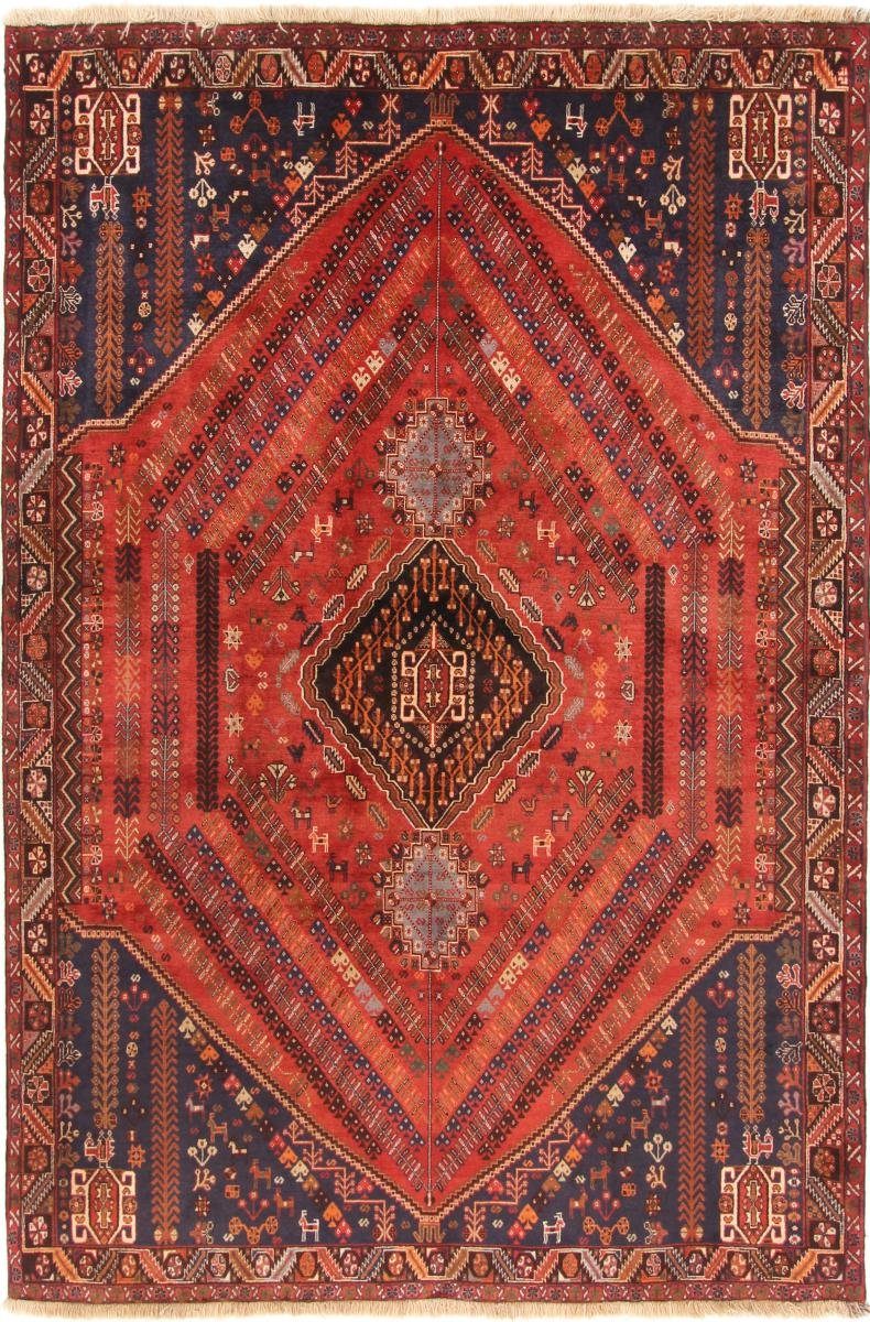 Orientteppich Ghashghai 174x263 Handgeknüpfter Orientteppich / Perserteppich, Nain Trading, rechteckig, Höhe: 12 mm