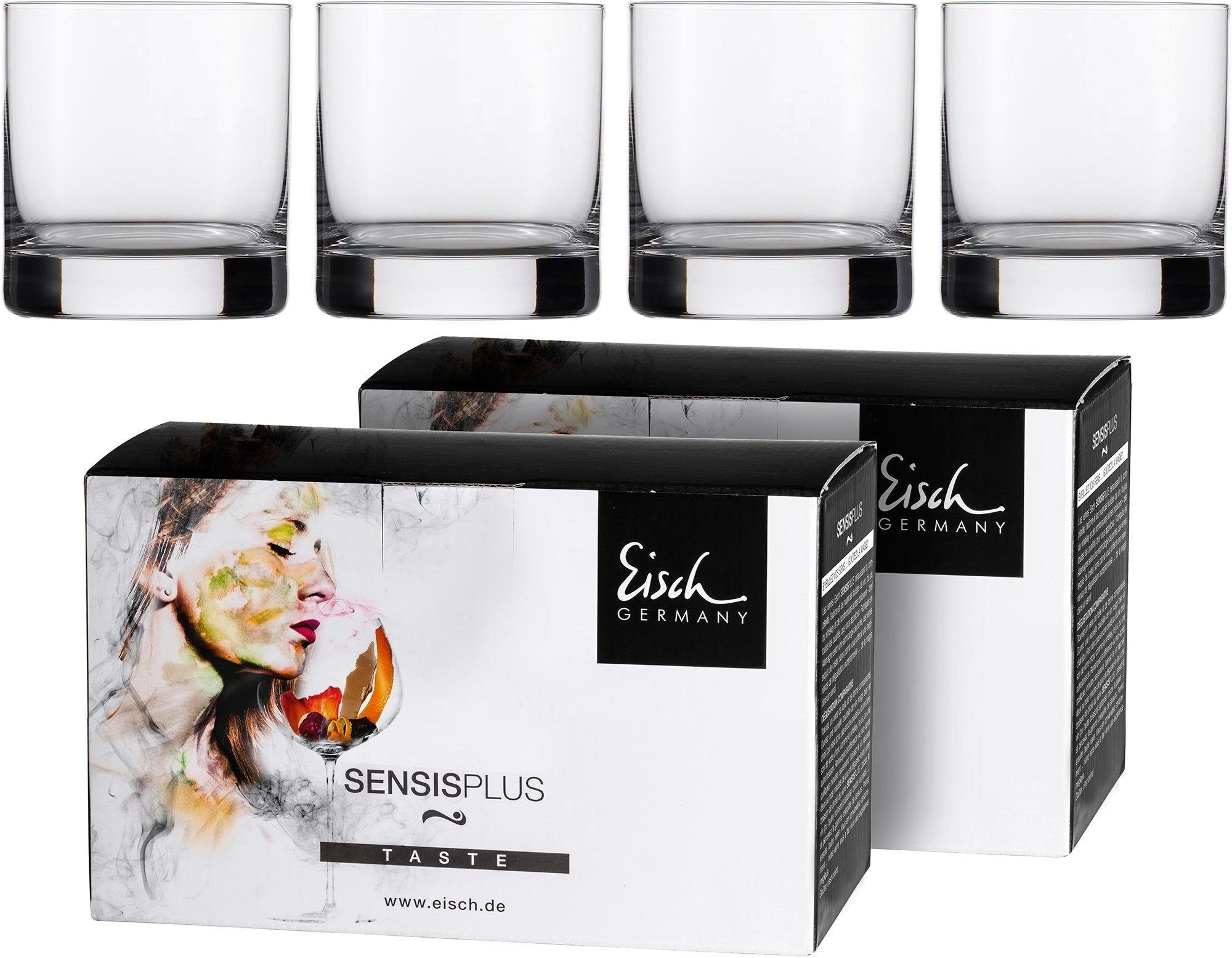 Eisch Germany Whiskyglas Superior SensisPlus, 4-tlg., Kristallglas, bleifrei, 400 ml, 4-teilig