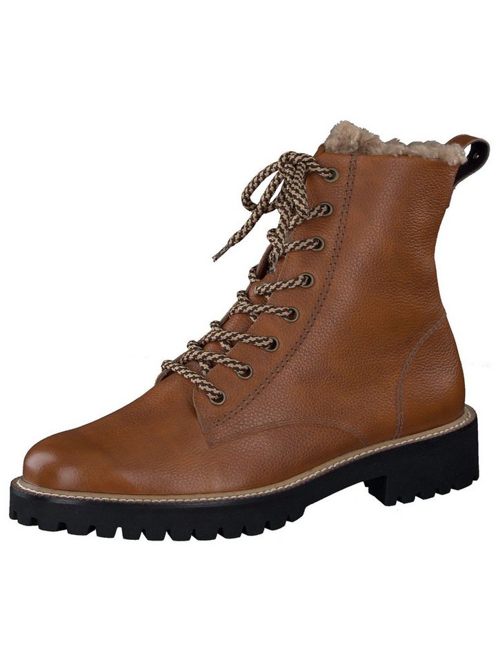 Paul Green Paul Green Stiefelette Glattleder Schnürstiefelette