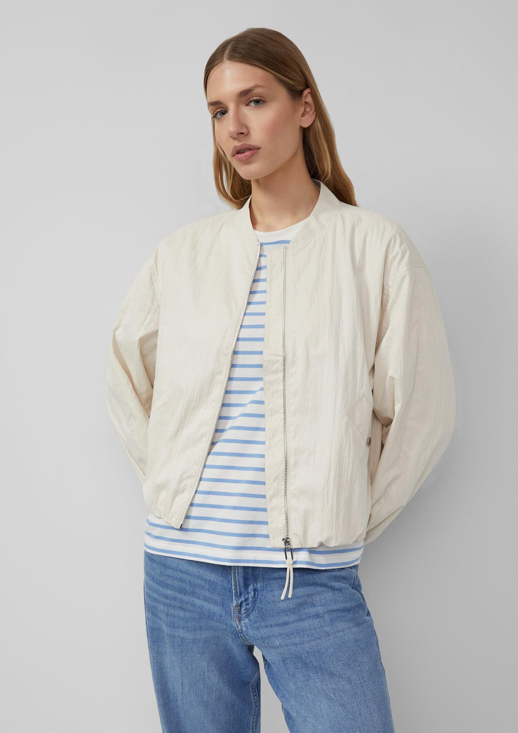 s.Oliver Funktionsjacke Outdoor-Jacke Weicher Blouson in Strukturoptik günstig online kaufen