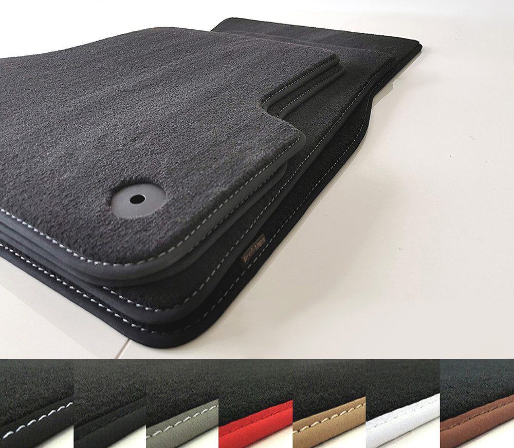 Profi Mats Passform-Fußmatten Velours Fussmatten passend für Volvo XC60 I 2008-2017 Premium, Velours Fussmatten passend für Volvo XC60 I 2008-2017