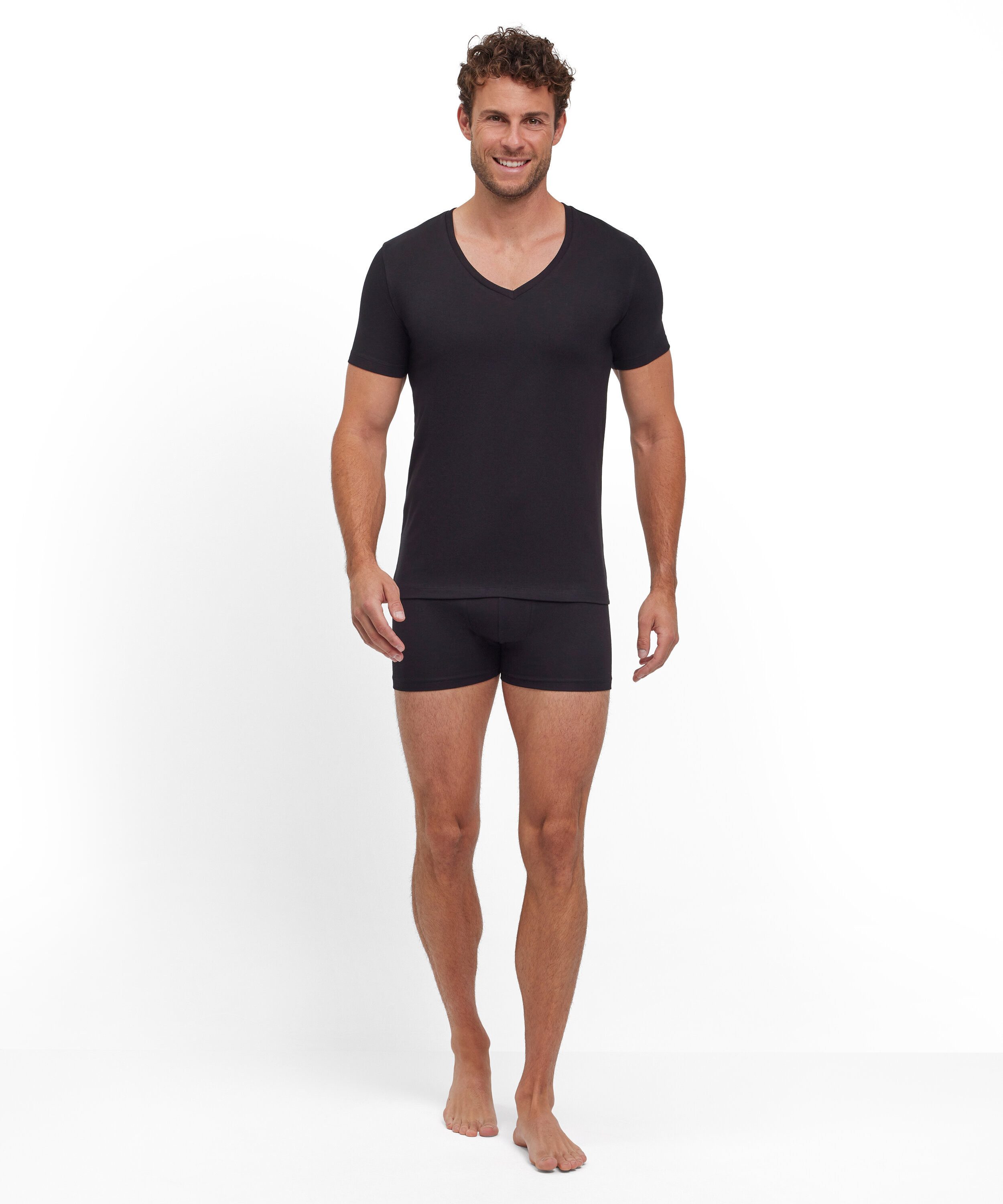 FALKE Unterziehshirt FALKE Underwear - Kurzarmshirt Daily Comfort (2-St., 2) Softe Baumwolle mit Elasthan