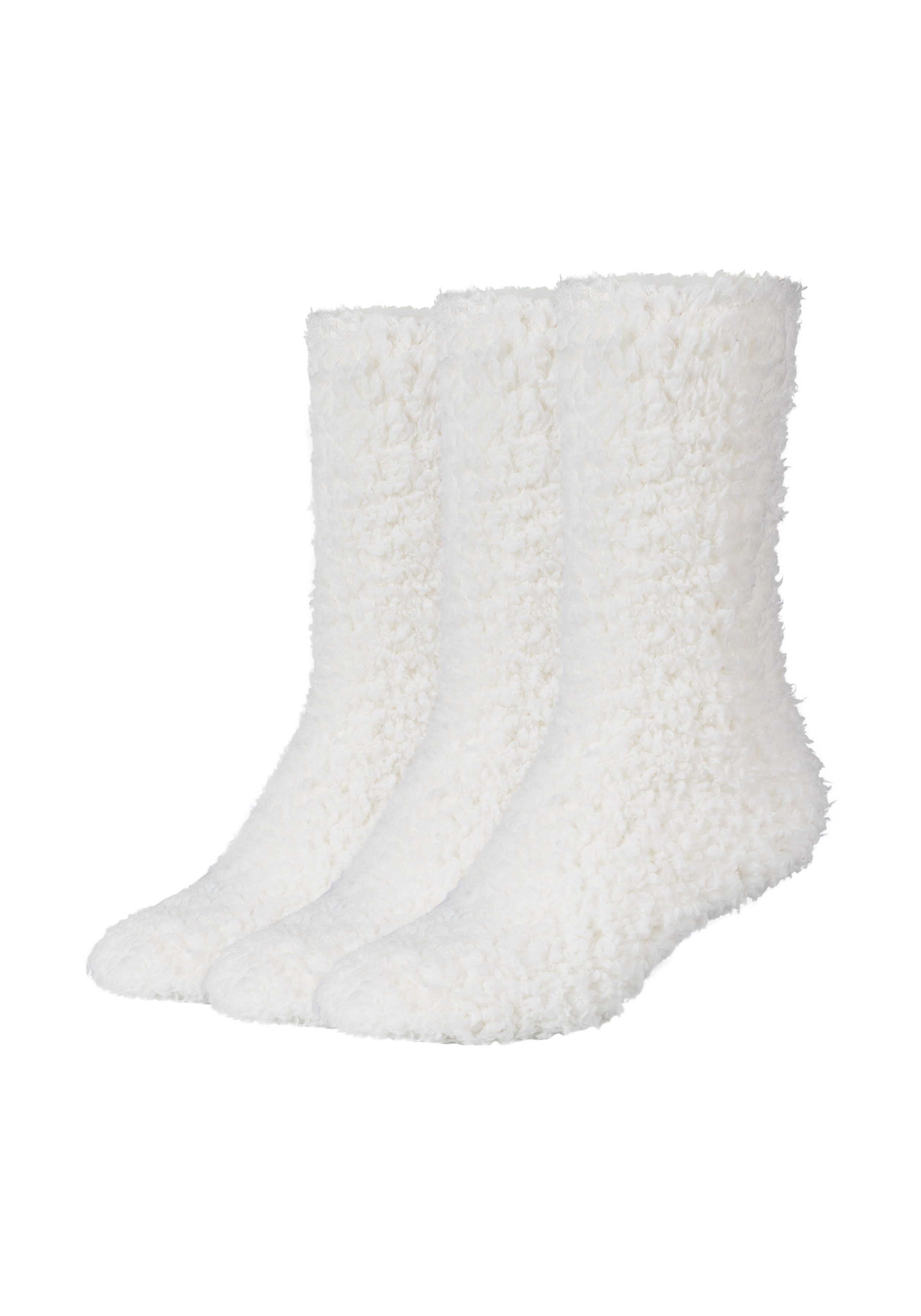 Camano Socken warm & cozy (3-Paar) mit elastischem Bund