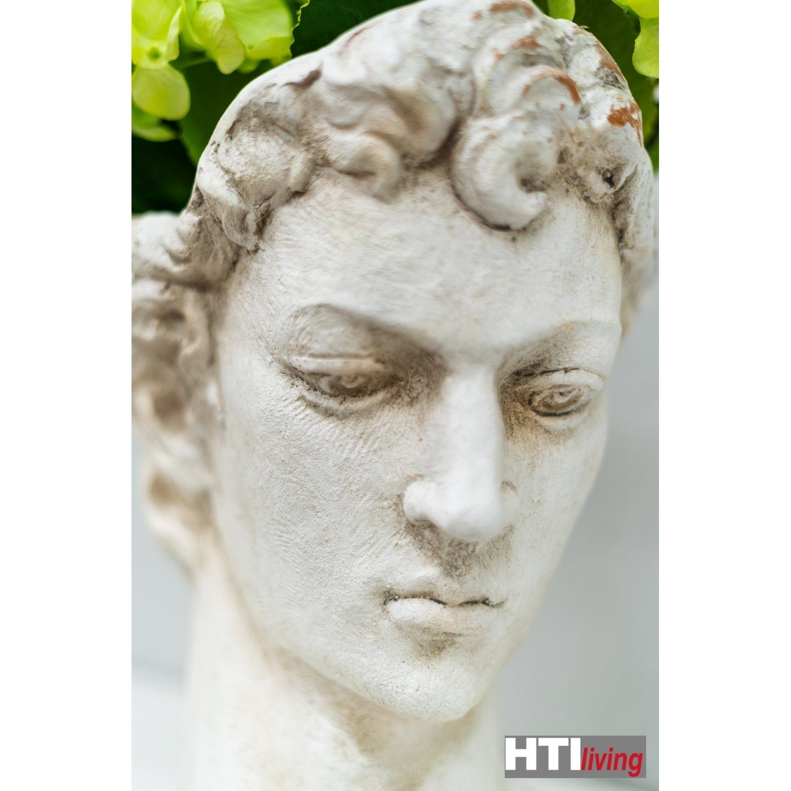 Büste Hermes (1 Pflanzgefäß HTI-Living St) Apollon Pflanzkübel