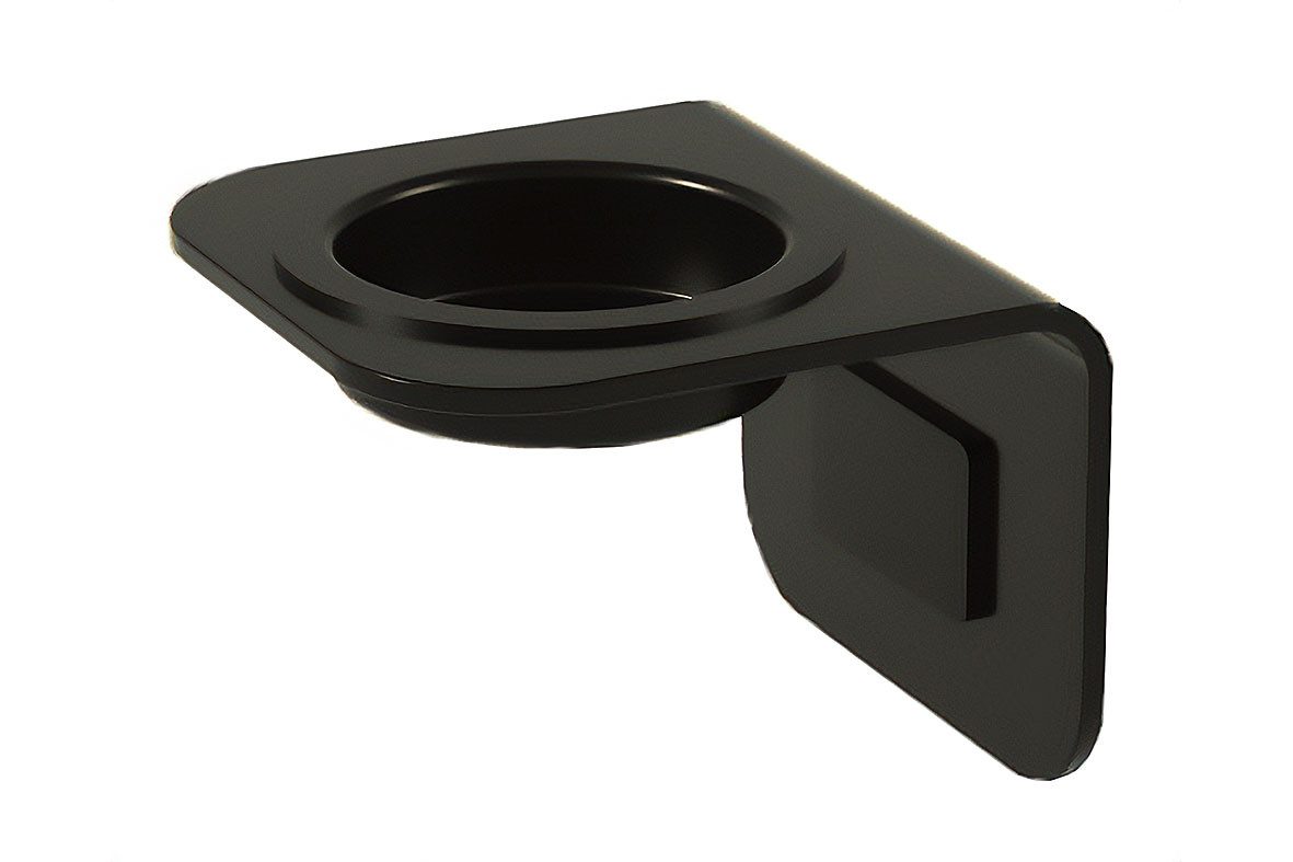 ReptiZoo Terrarium Reptizoo SINGLE Futterhalter mit Magnetbefestigung (schwarz) inkl. Ei