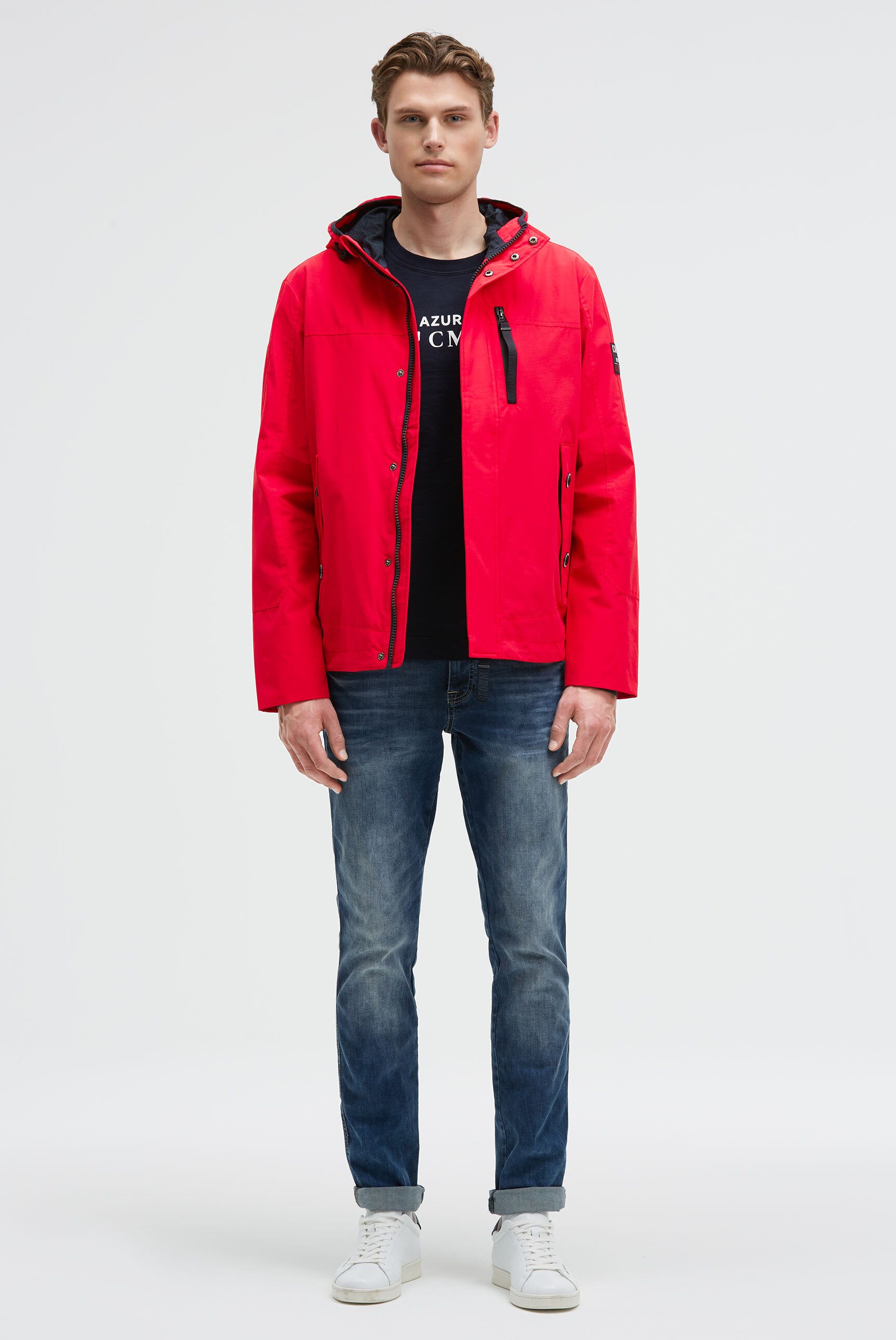 CAMP DAVID Outdoorjacke mit verstellbarem Saum