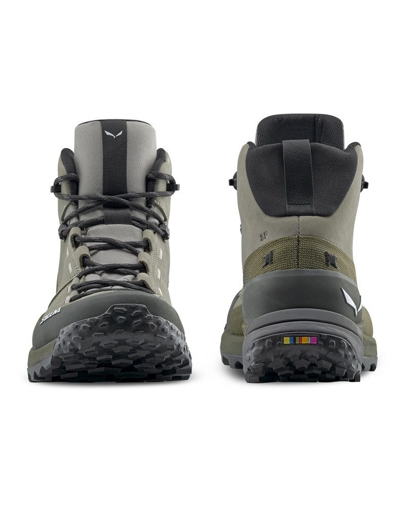 Salewa Puez Leather Mid Powertex (Trekking, Nubukleder, wasserdicht) Wanderschuh