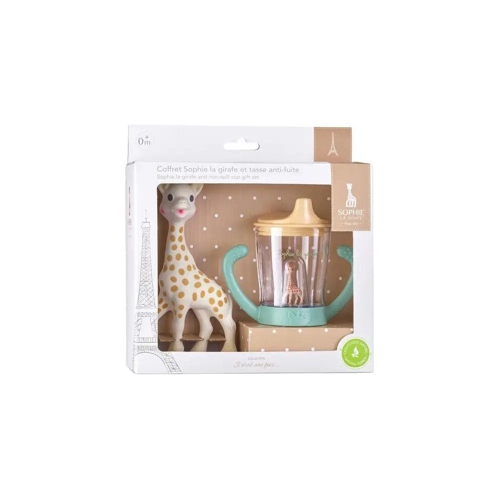 SOPHIE LA GIRAFE Greifspielzeug Set Sophie la girafe + Trinklerntasse Sophie