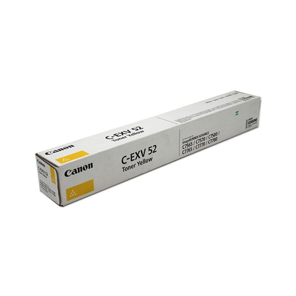 Tonerpatrone Canon Toner C-EXV 52 Gelb (1001C002) Original Tonerpatrone.