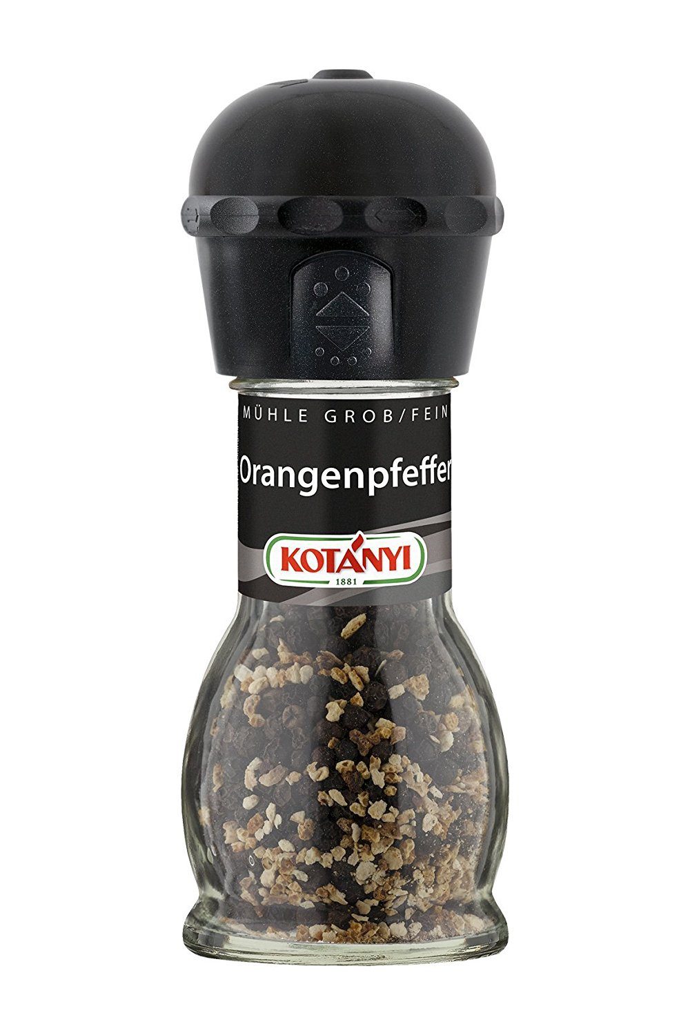 KOTANYI Gewürz, Kotanyi Orangenpfeffer Gewürzmischung In der Praktischen Mühle