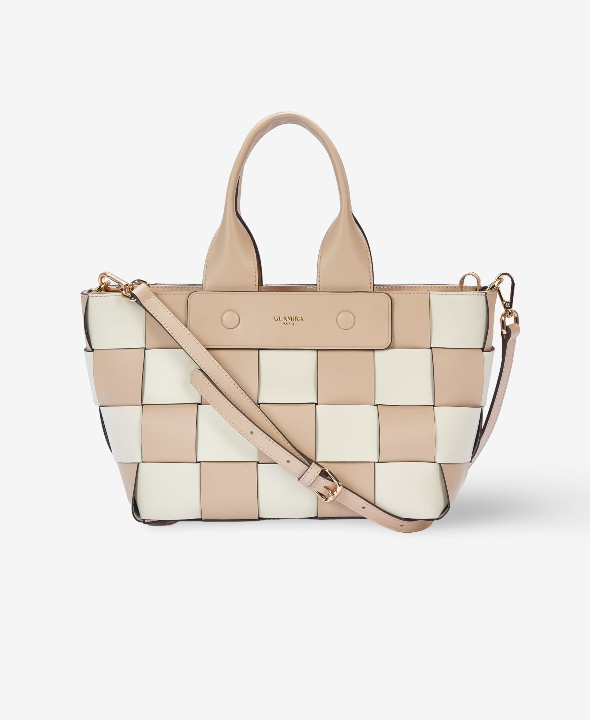 Handtasche UrbanSphere Beige Handtasche mit Henkel
