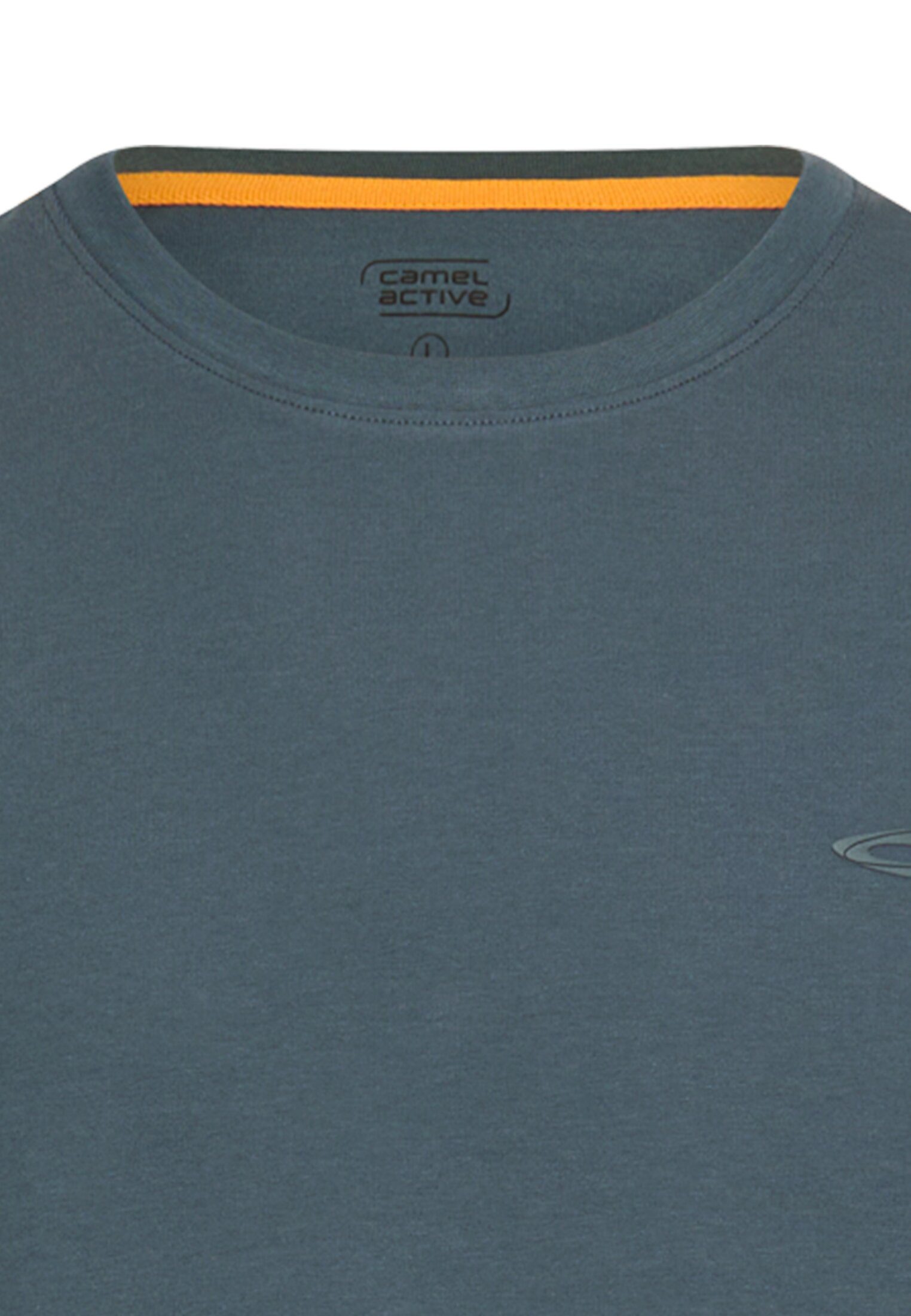 camel active Kurzarmshirt Sommershirt - unifarben - mit Stretch – Bild 3 von 4