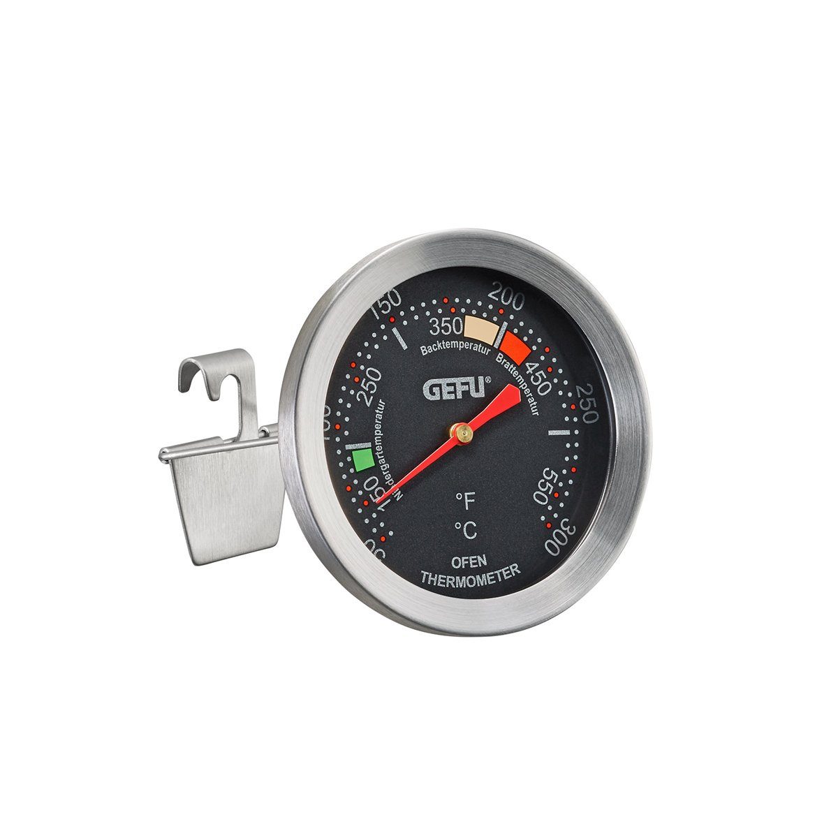 GEFU Backofenthermometer Backofenthermometer MESSIMO Edelstahl Thermometer