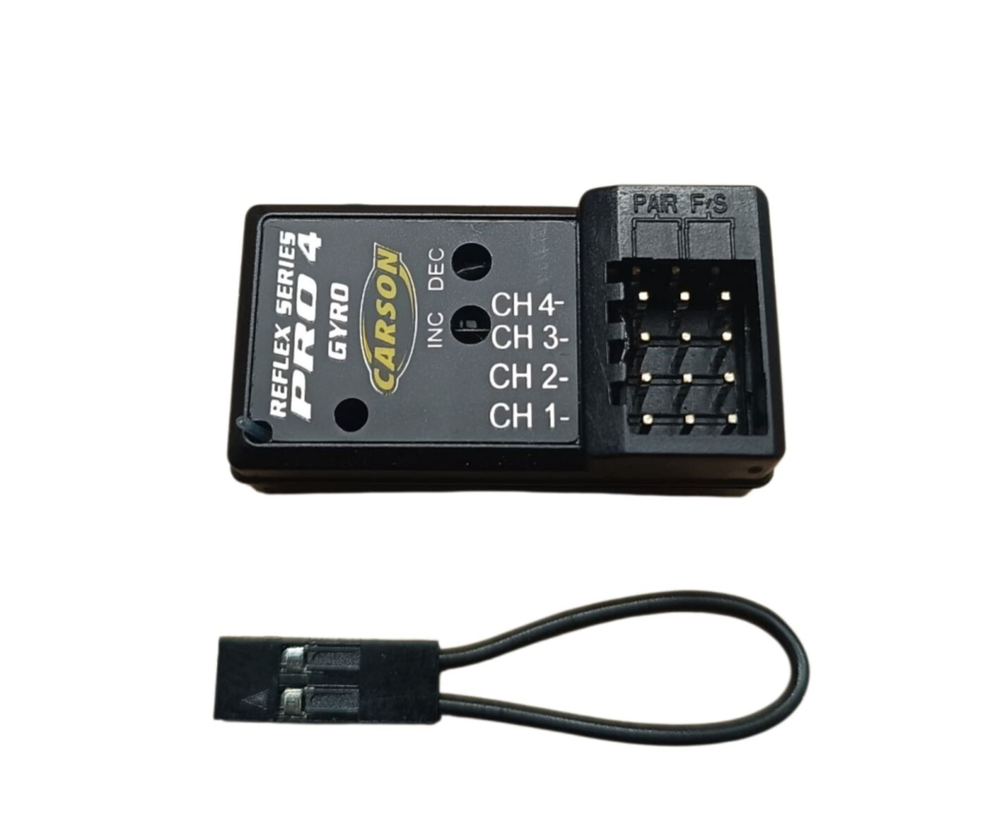 CARSON Carson RC Empfänger 4 Kanal Reflex Wheel Pro 4 Gyro WP RC-Fernsteuerung